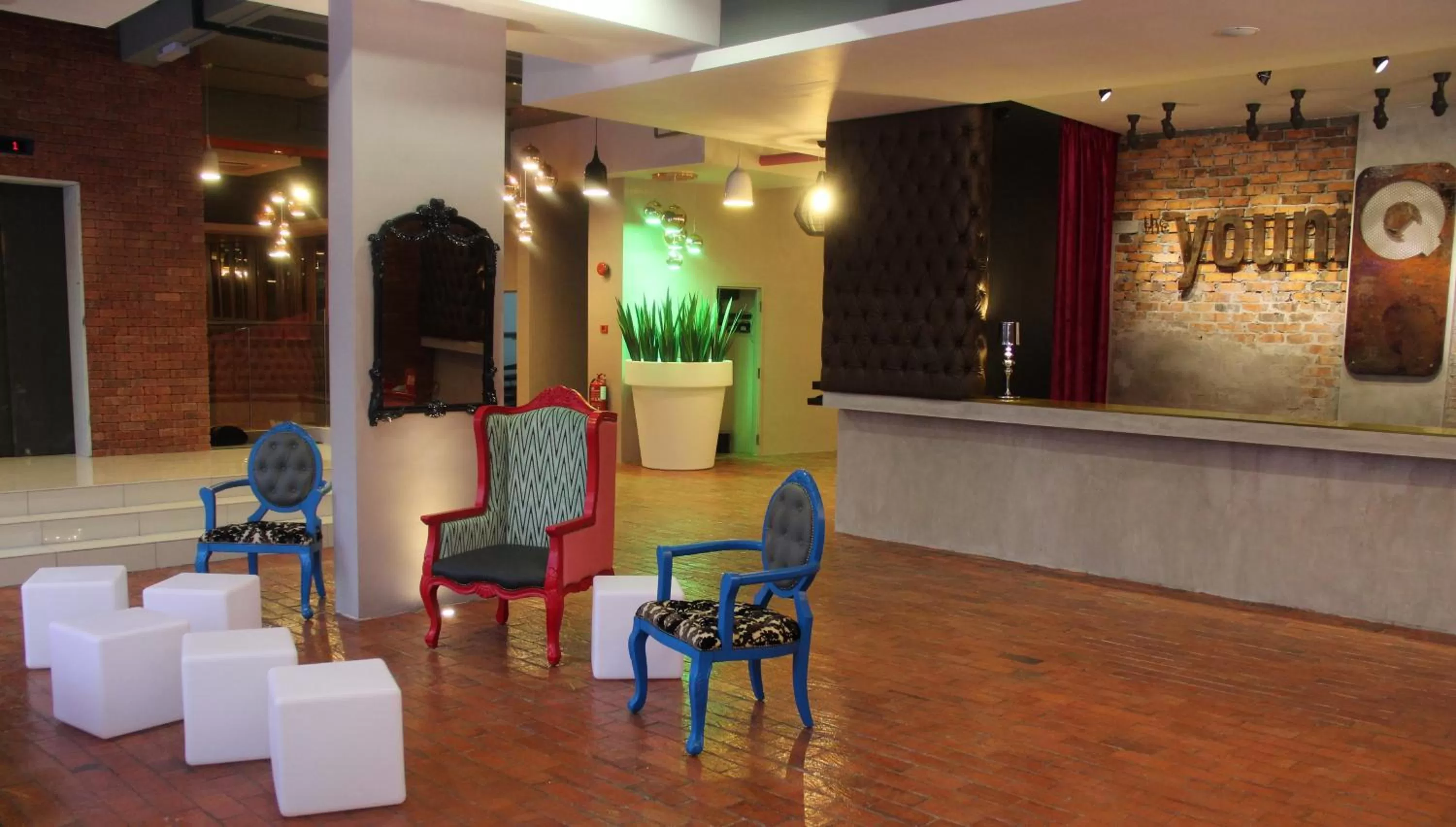Lobby or reception in the youniQ Hotel, Kuala Lumpur International Airport