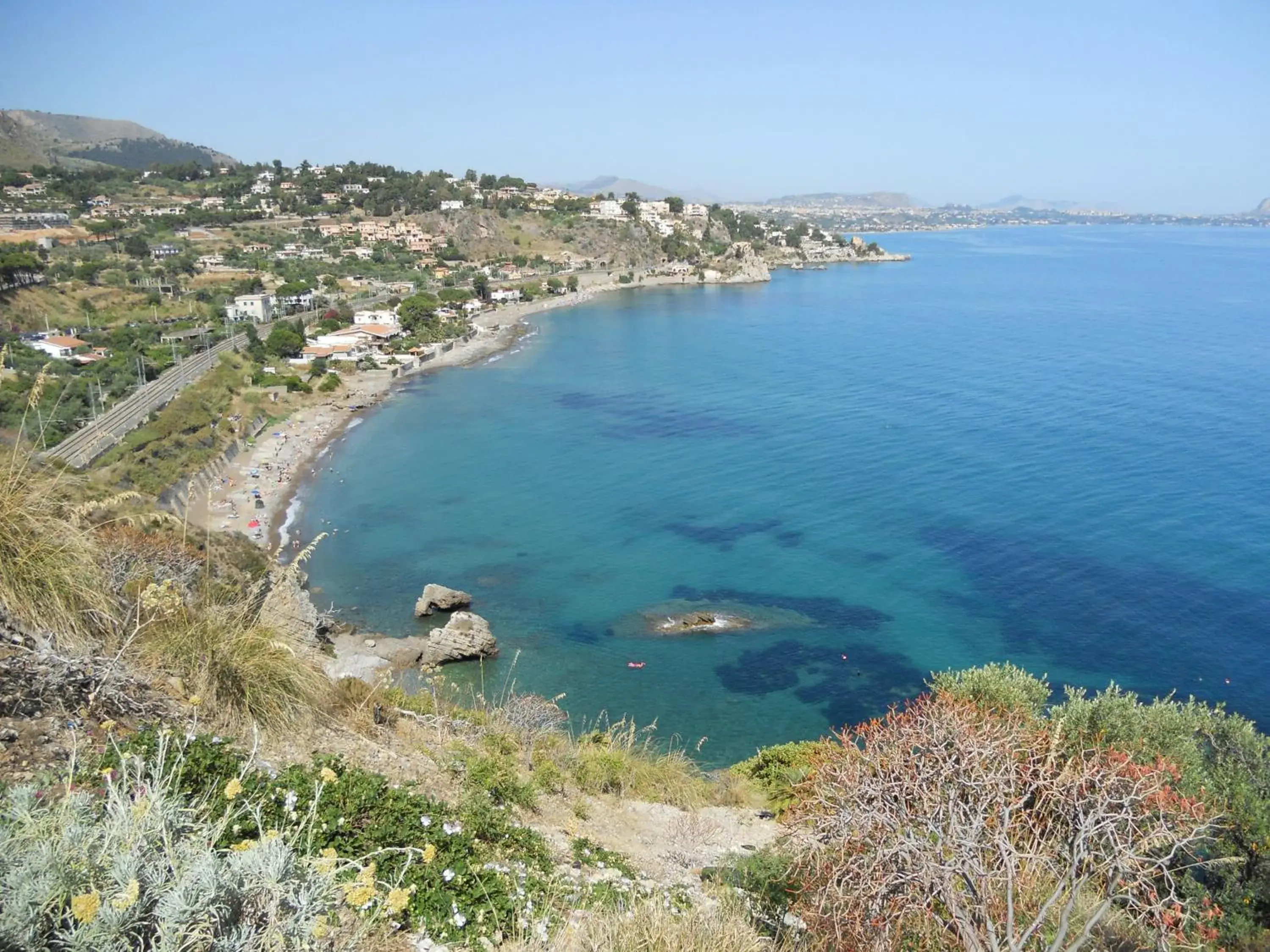 Natural landscape, Bird's-eye View in Hotel Villa Mare