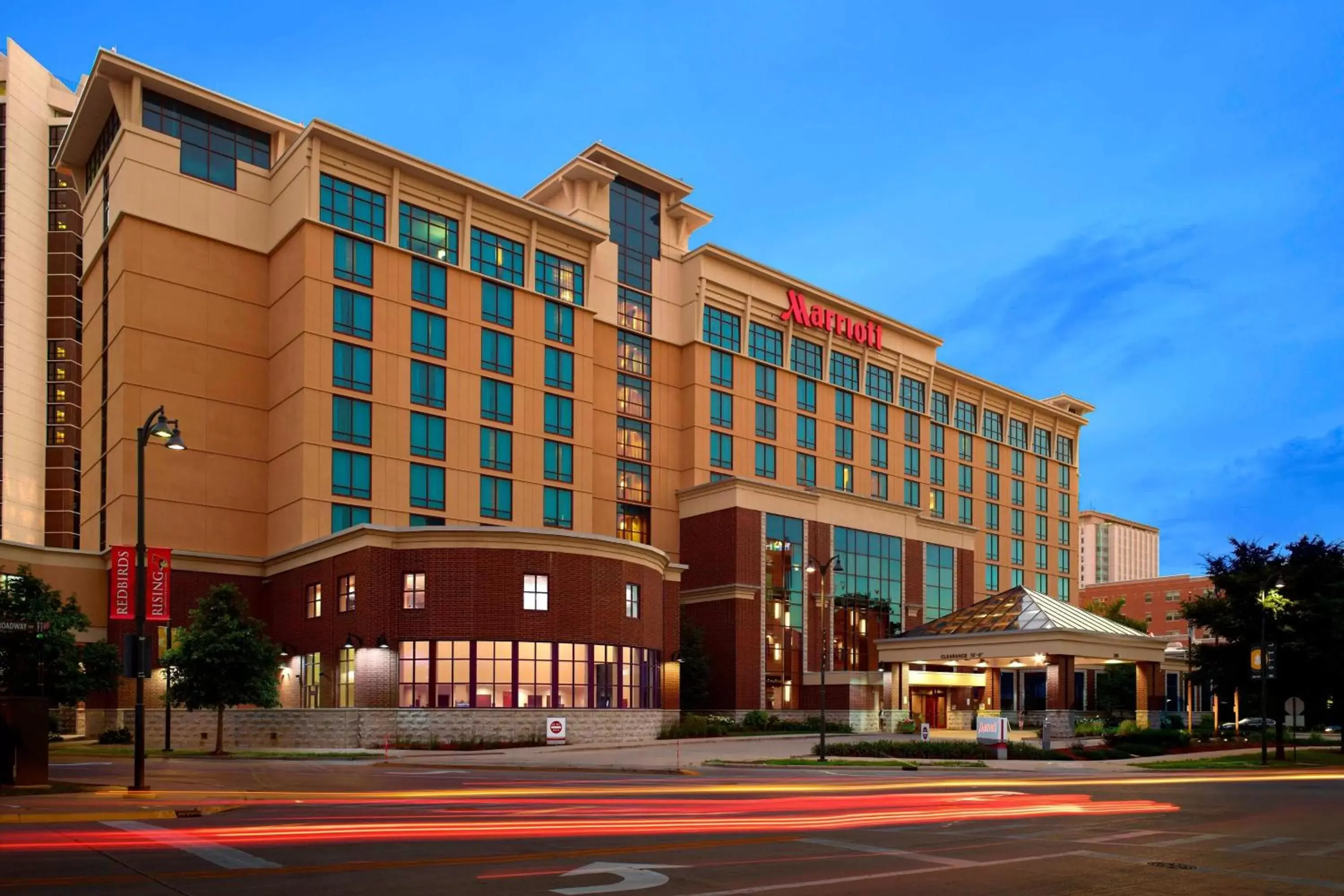 Property Building in Marriott Bloomington Normal Hotel and Conference Center