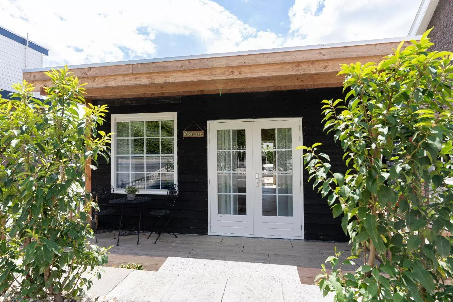 Facade/entrance in B&B The Wellness Cottage