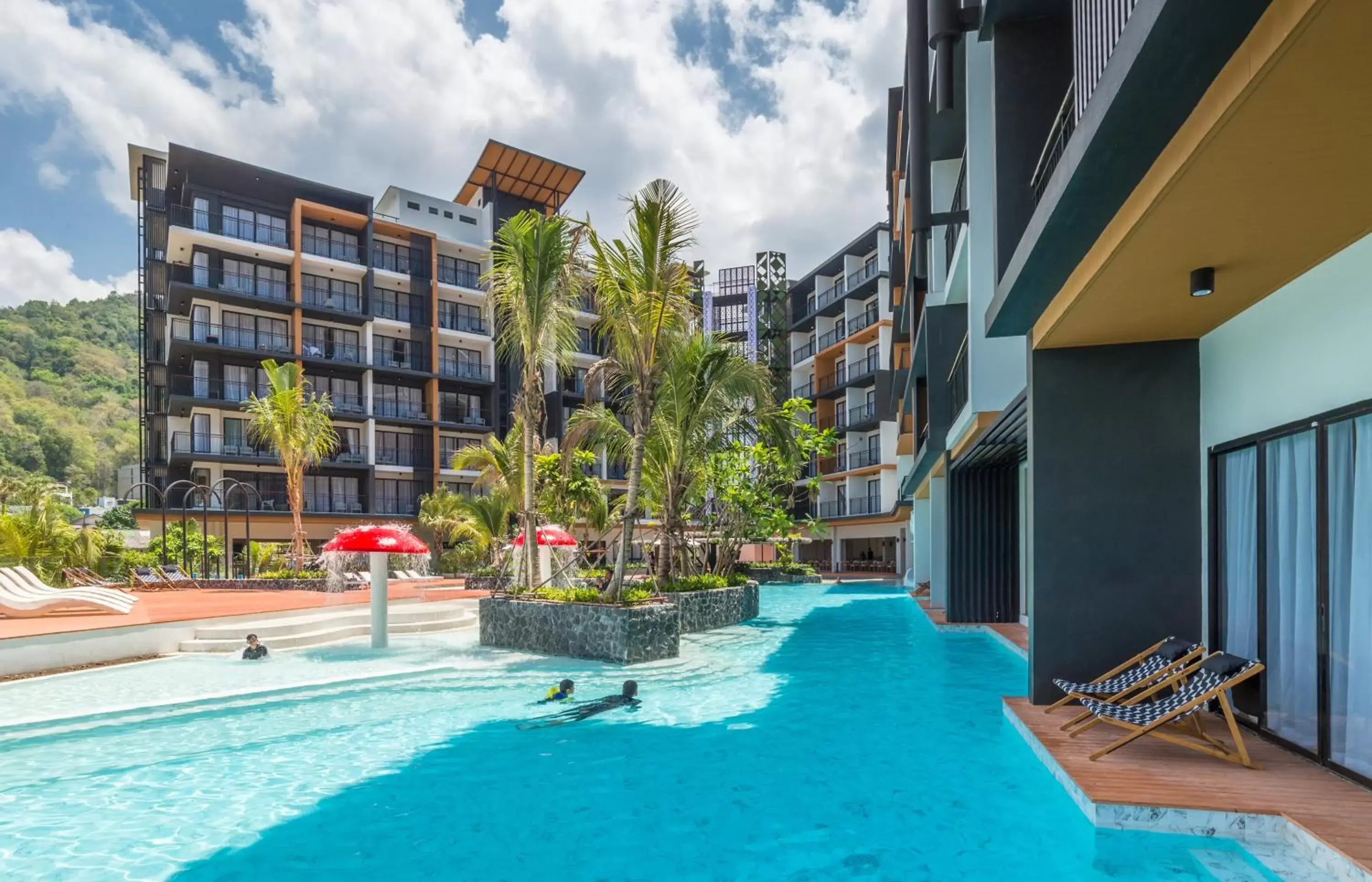 Pool view, Swimming Pool in Sea Seeker Krabi Resort - SHA Extra Plus