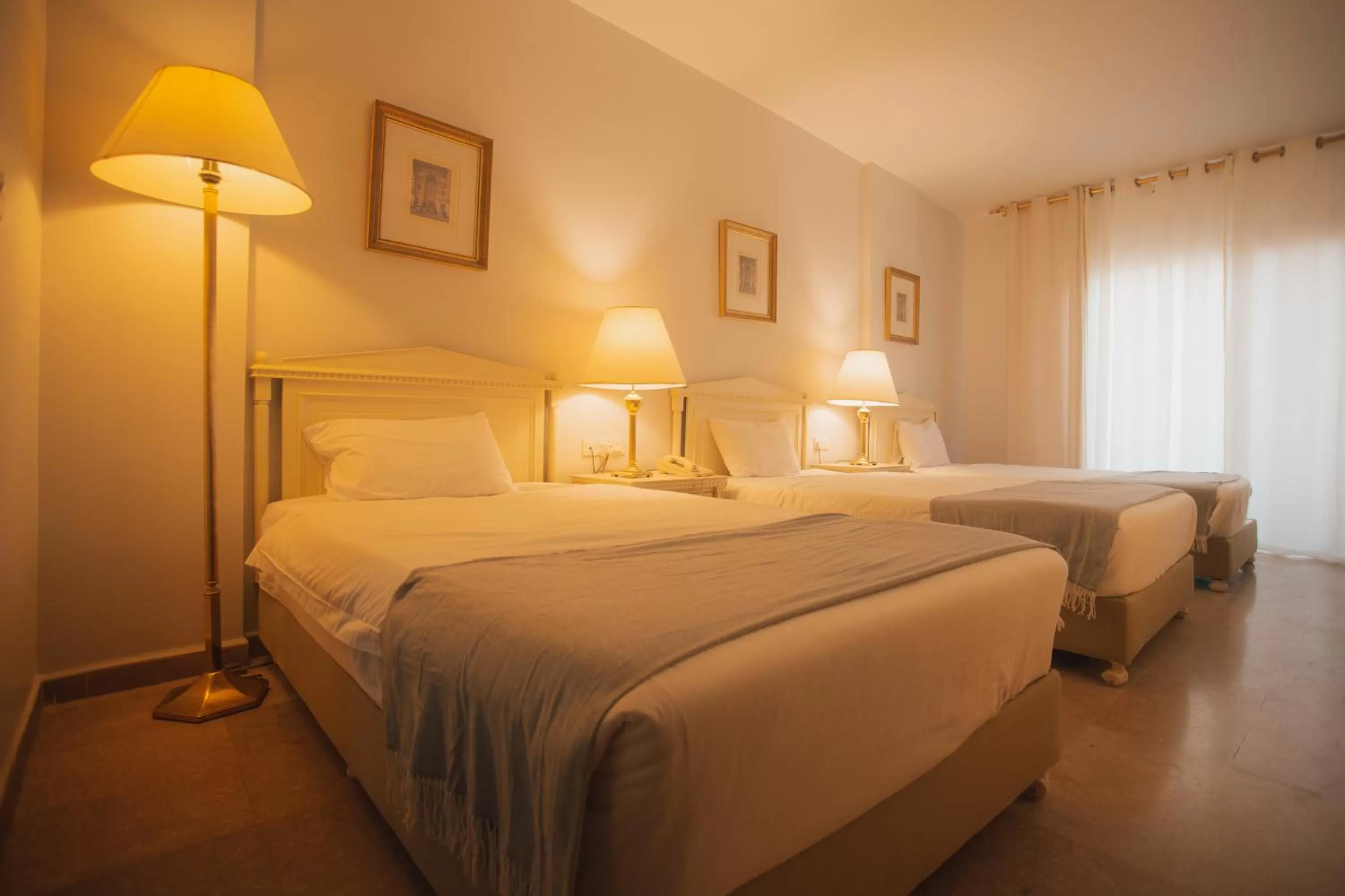 Bed in Grand Hotel Madaba