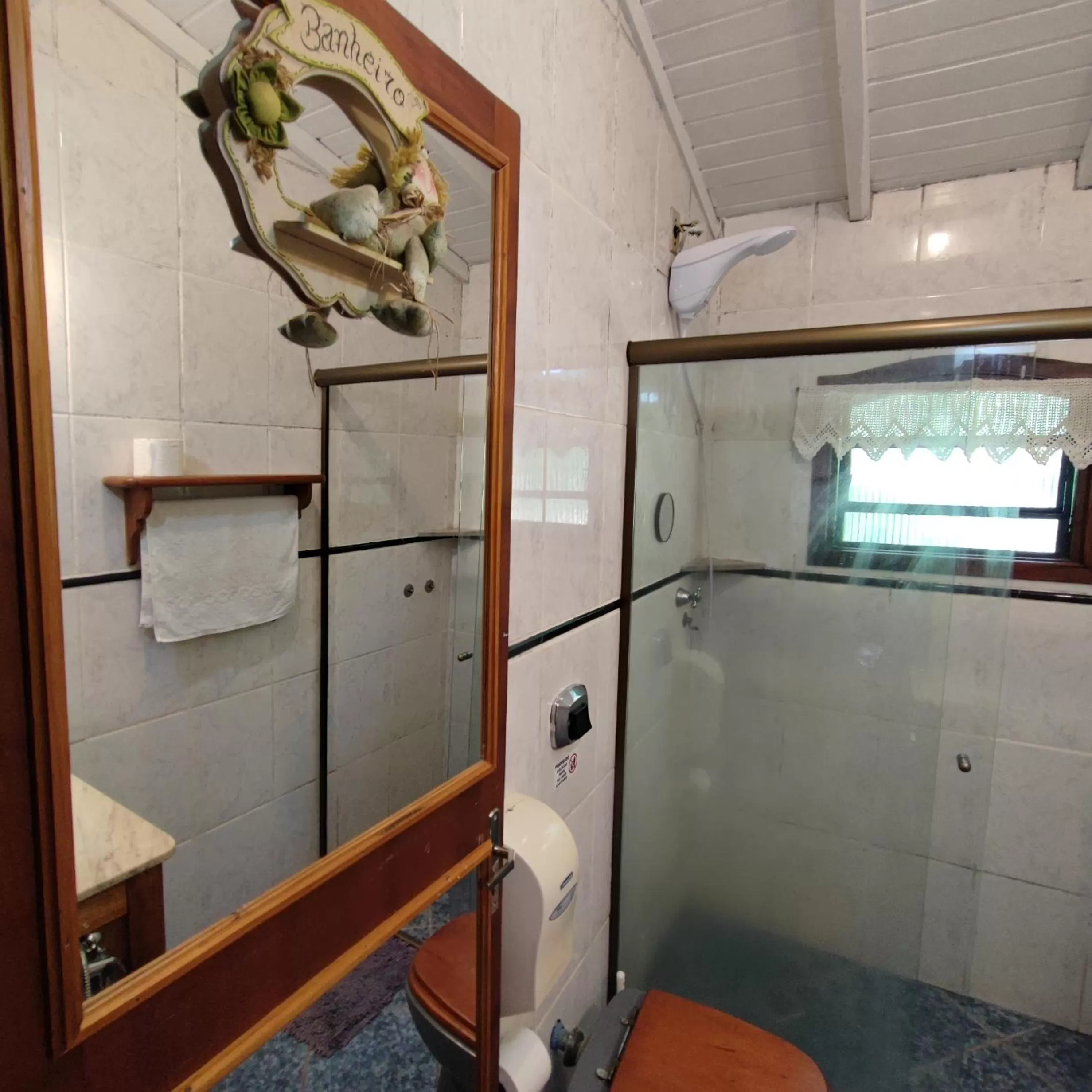 Bathroom in Hotel Chácara das Flores