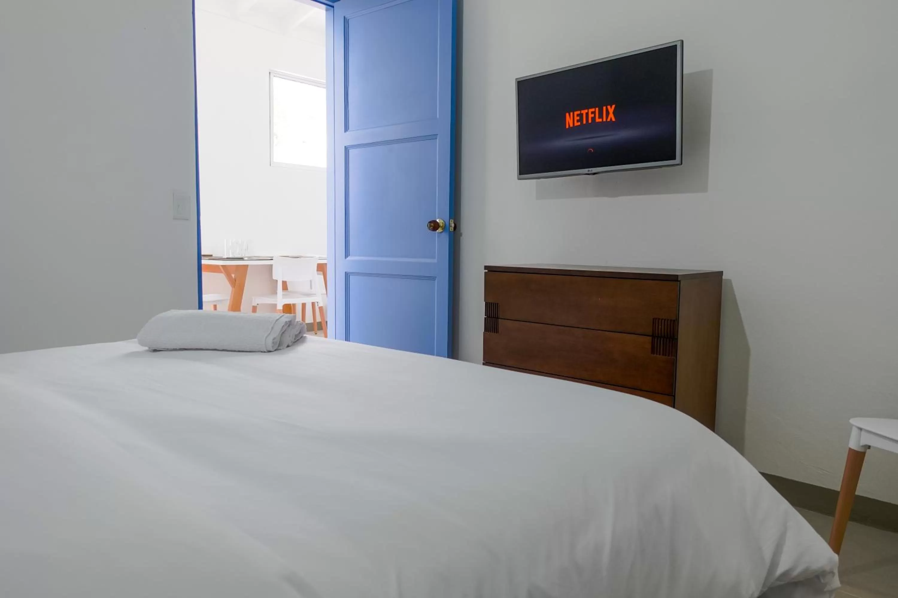 Bedroom, Bed in Hotel Azulado Jericó