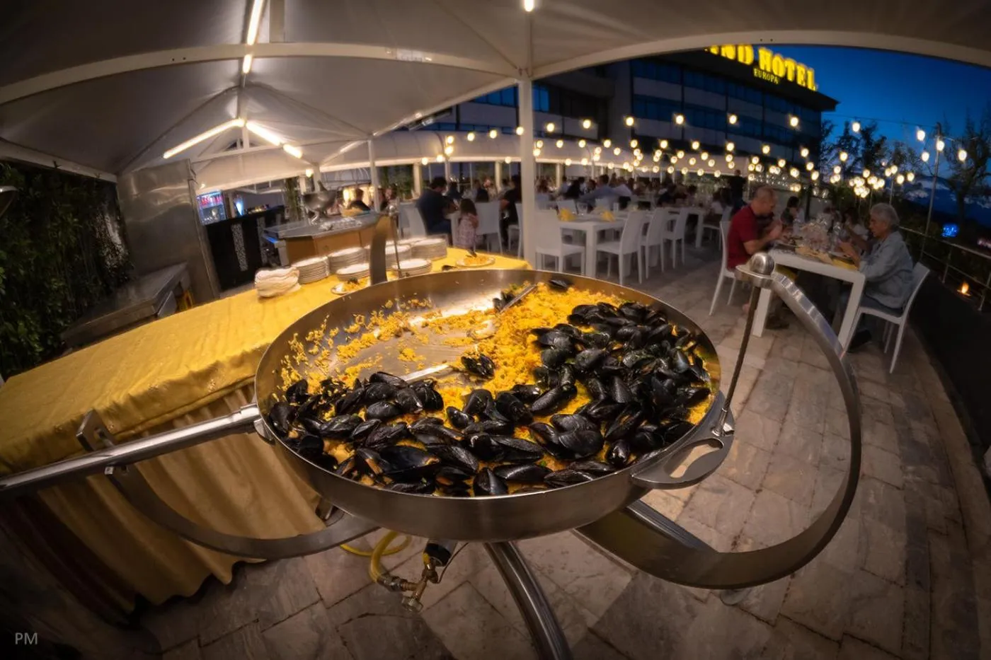 Food and drinks in Grand Hotel Europa