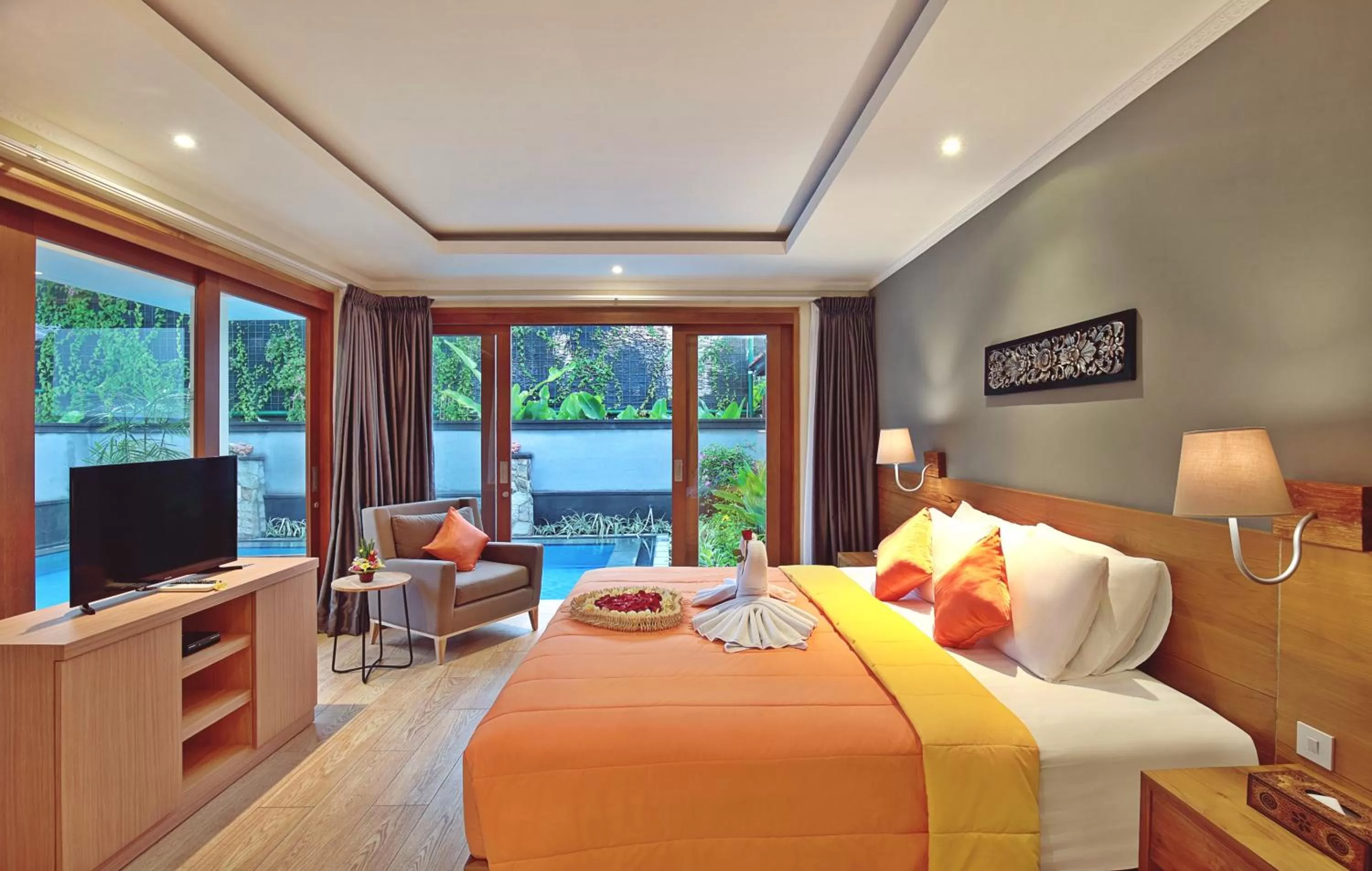 Bedroom, Bed in Kubu GWK Resort