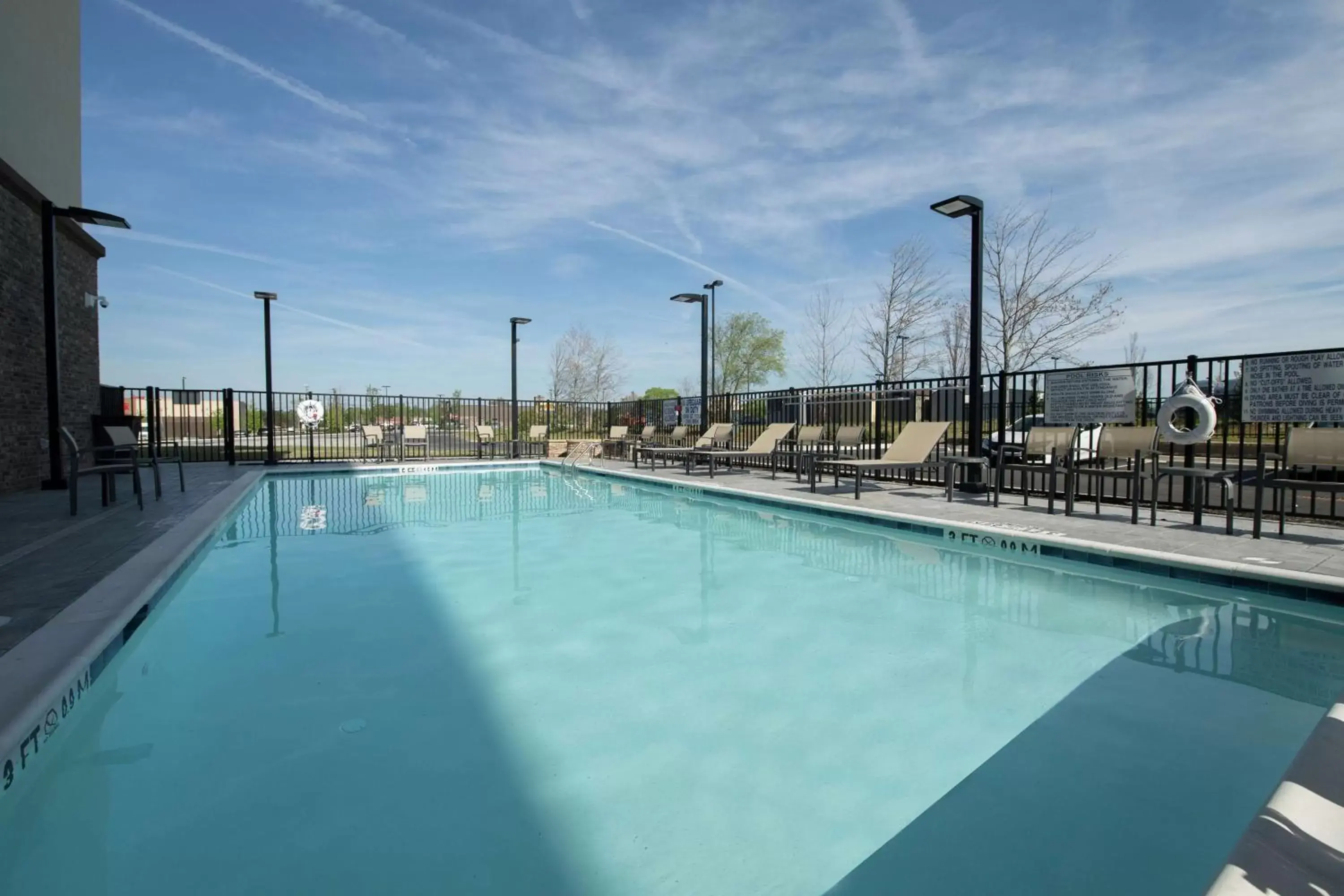 Pool view in Hampton Inn & Suites Snellville Atlanta Ne Pool view in Hampton Inn & Suites Snellville Atlanta Ne