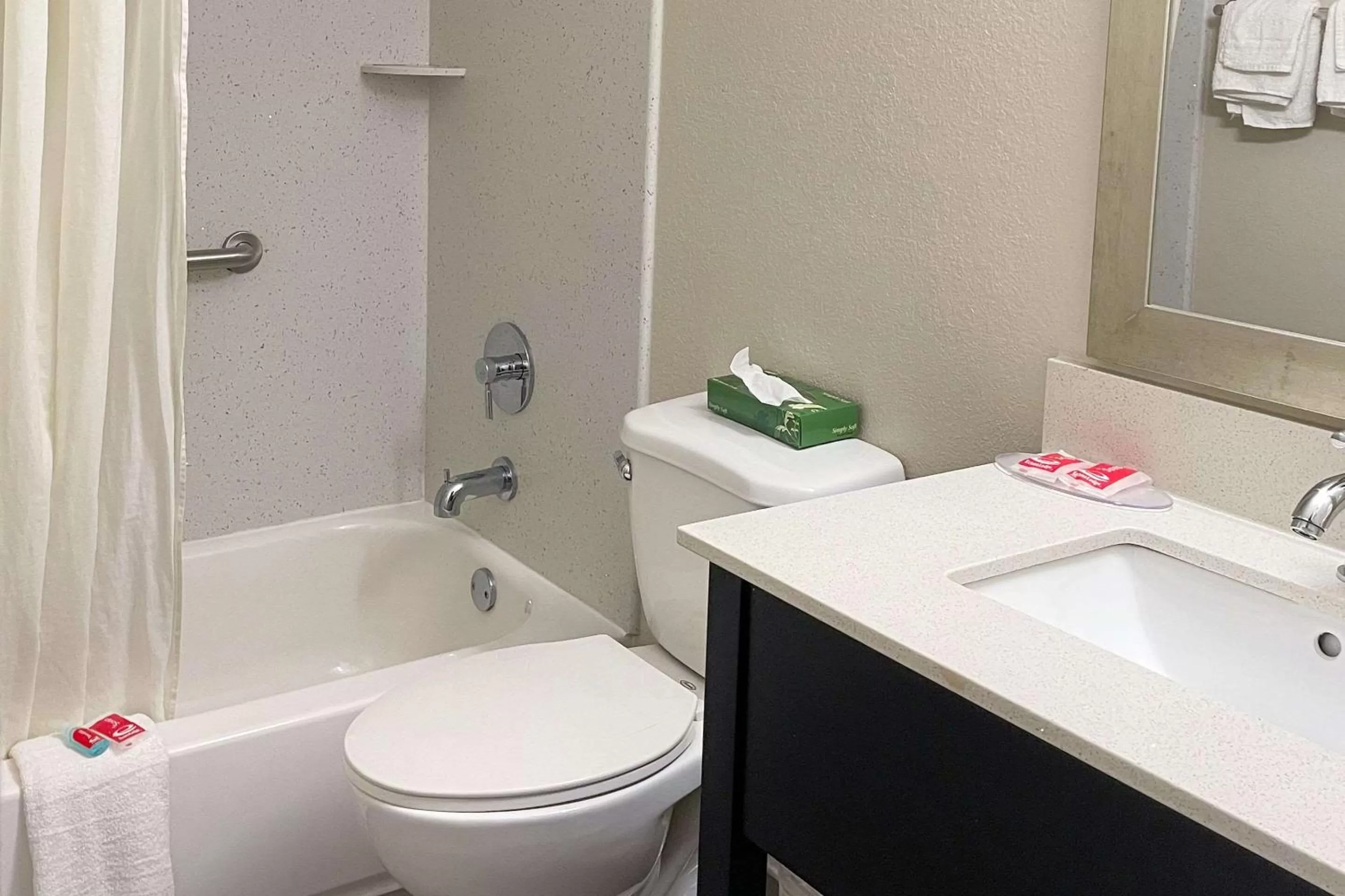 Bedroom in Econo Lodge Cartersville-Emerson Lake Point