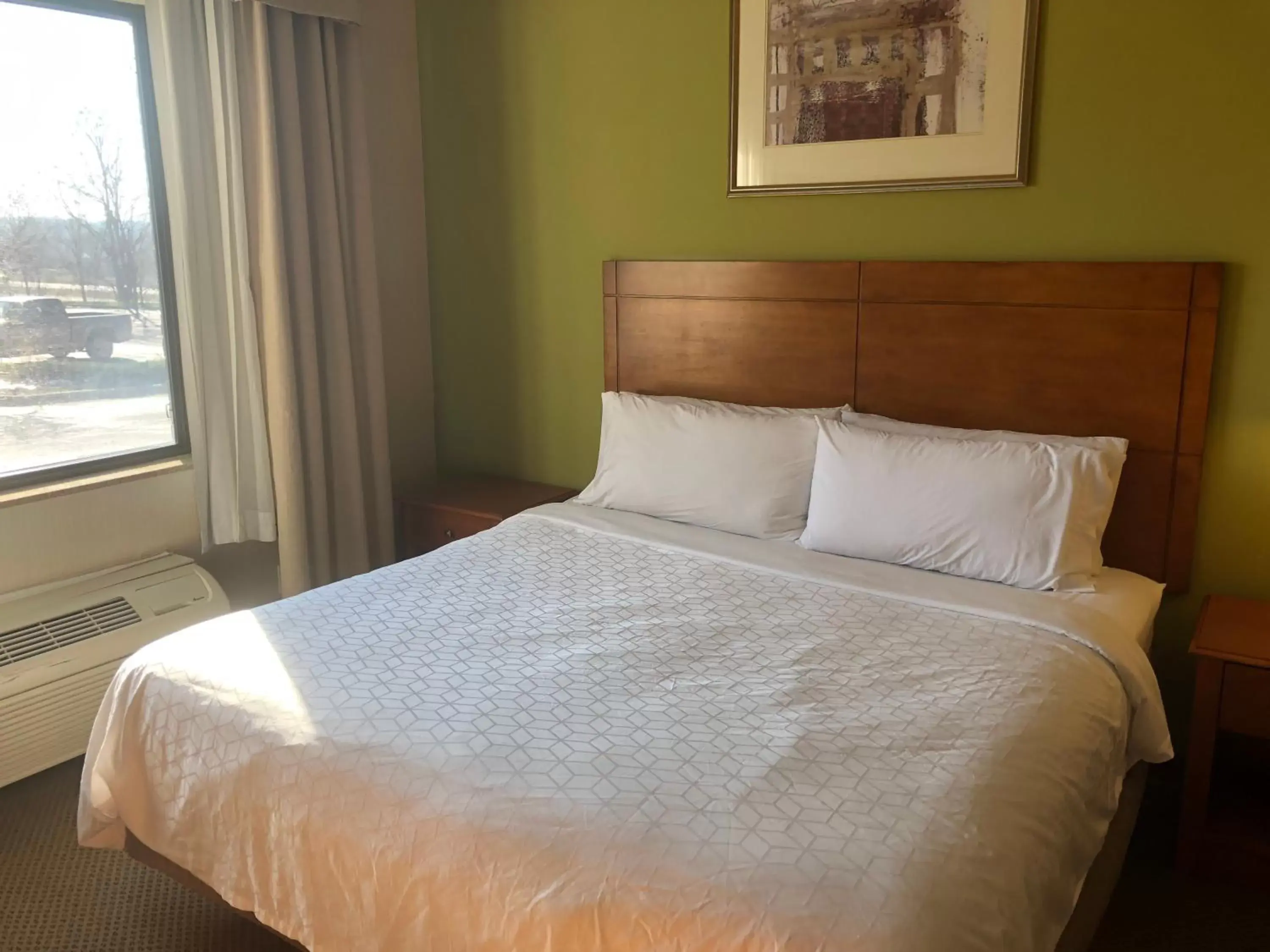 Bed in Holiday Inn Express Hotel & Suites Lansing-Dimondale, an IHG Hotel