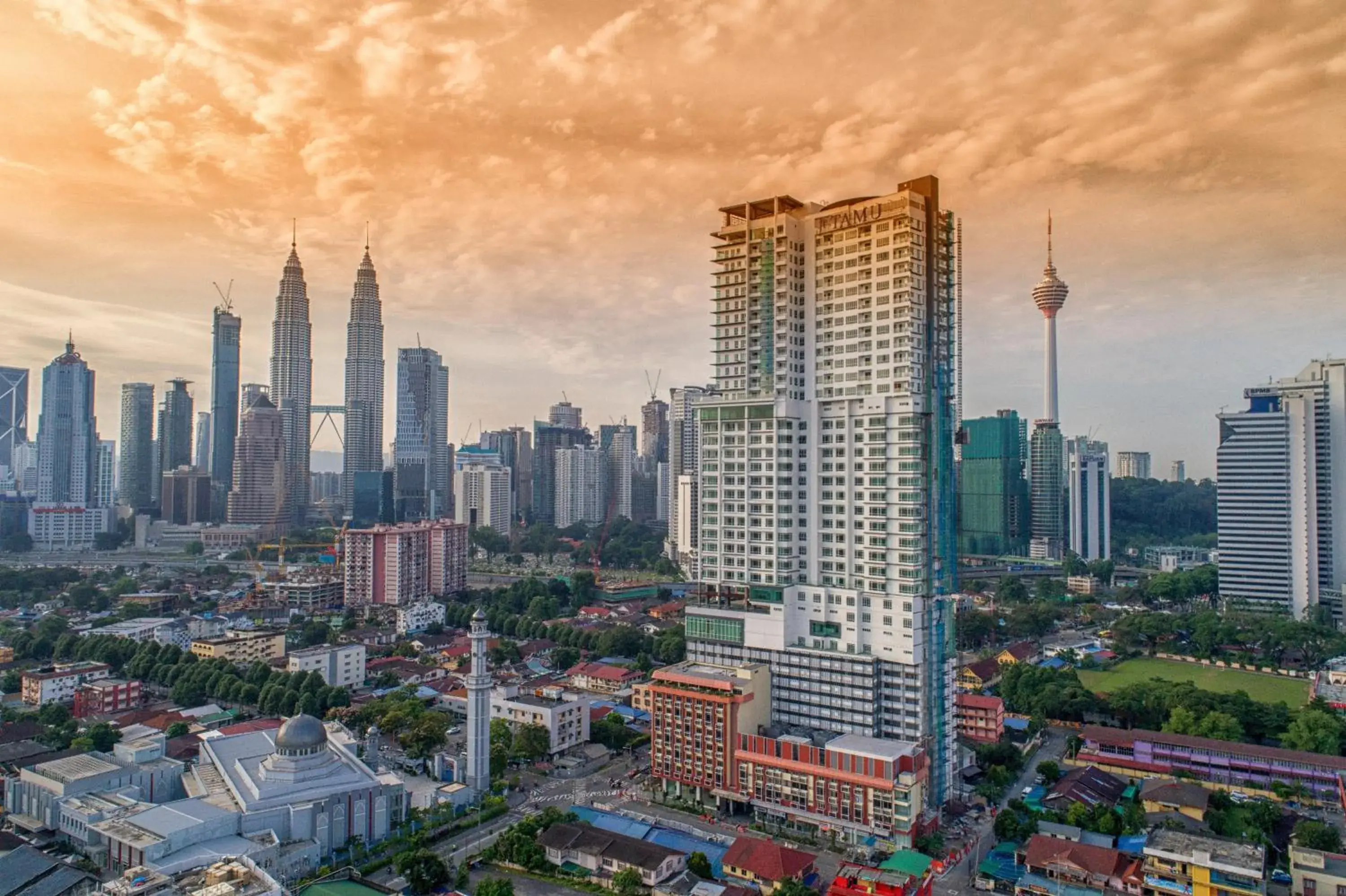 Bird's eye view, City View in Tamu Hotel & Suites Kuala Lumpur