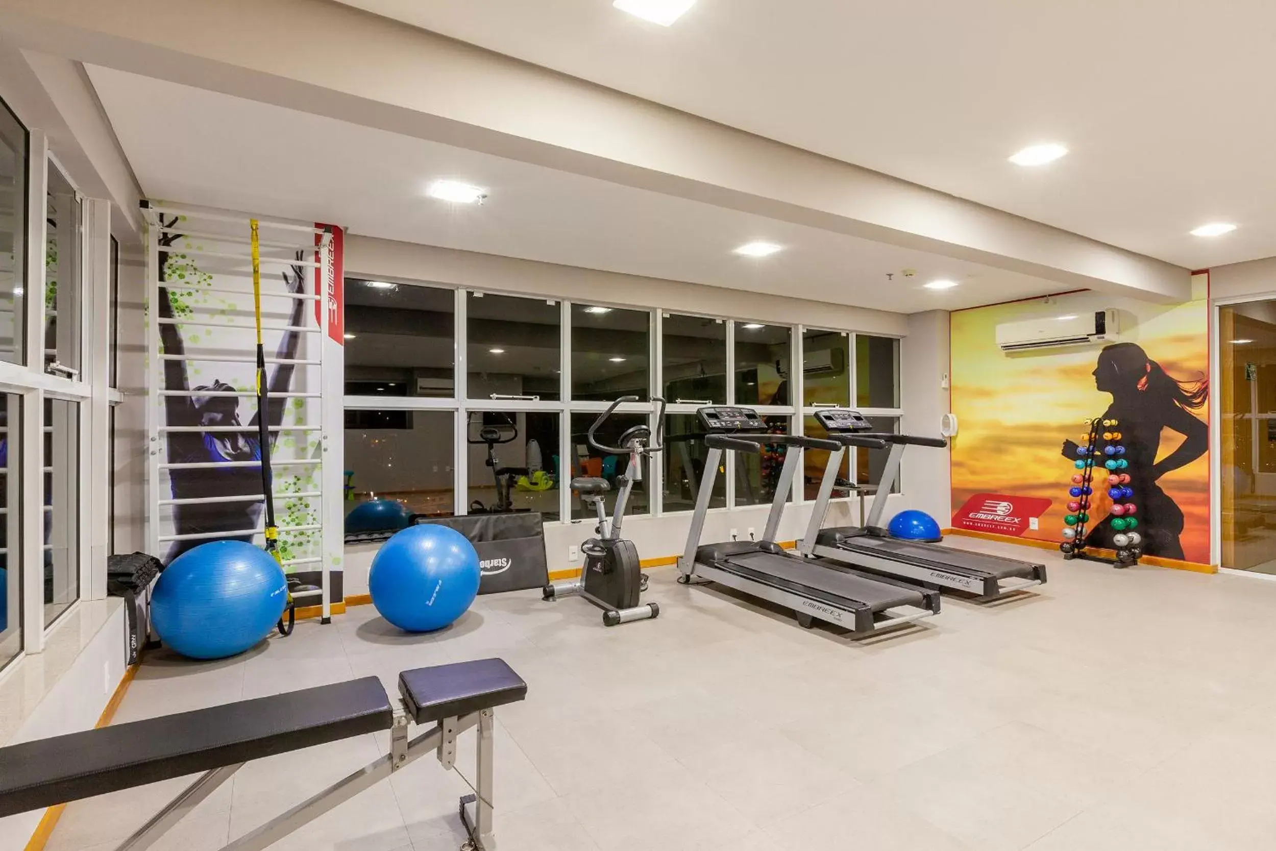 Fitness centre/facilities, Fitness Center/Facilities in Tri Hotel Executive Brusque