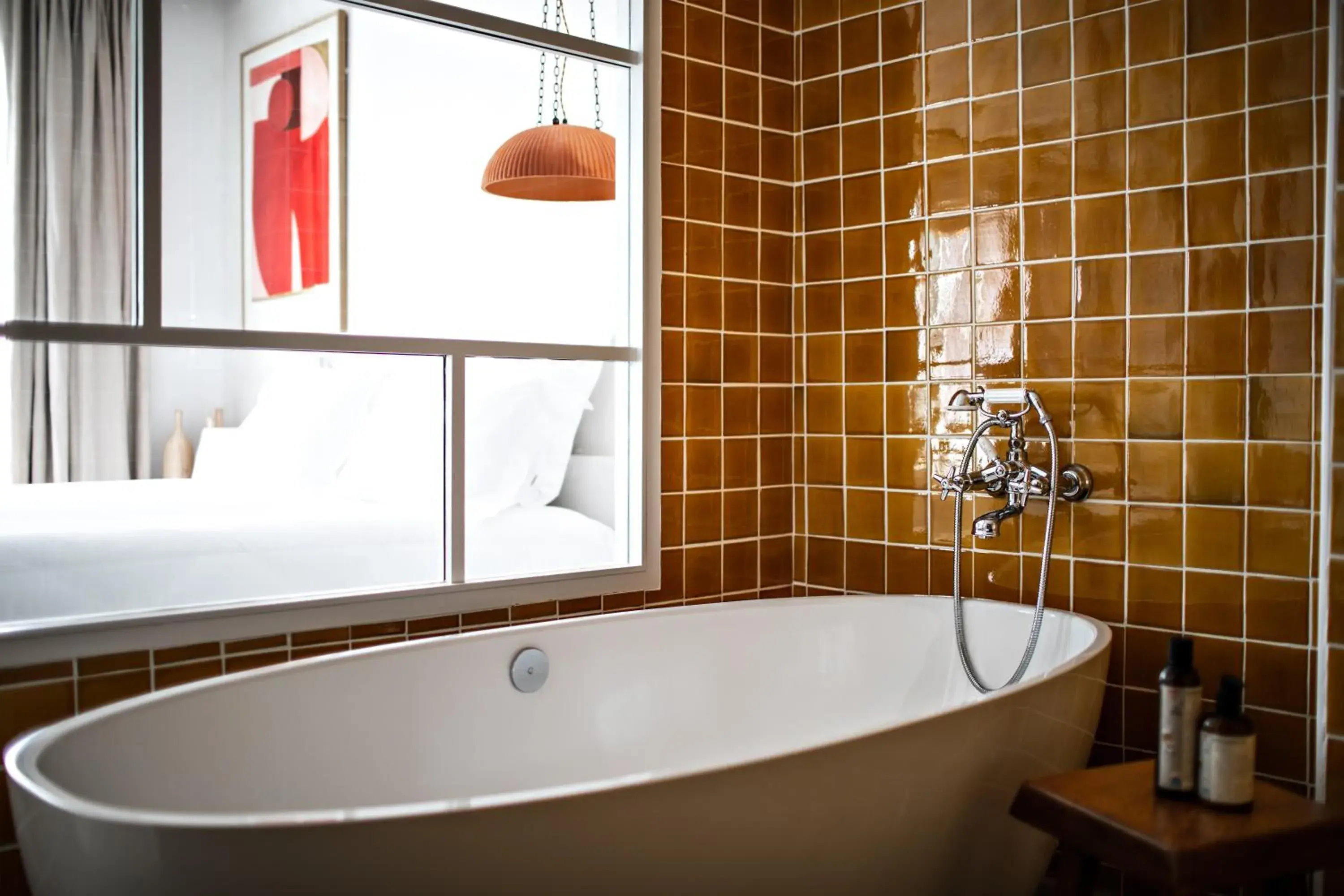 Bathroom in Hotel Les Roches Rouges