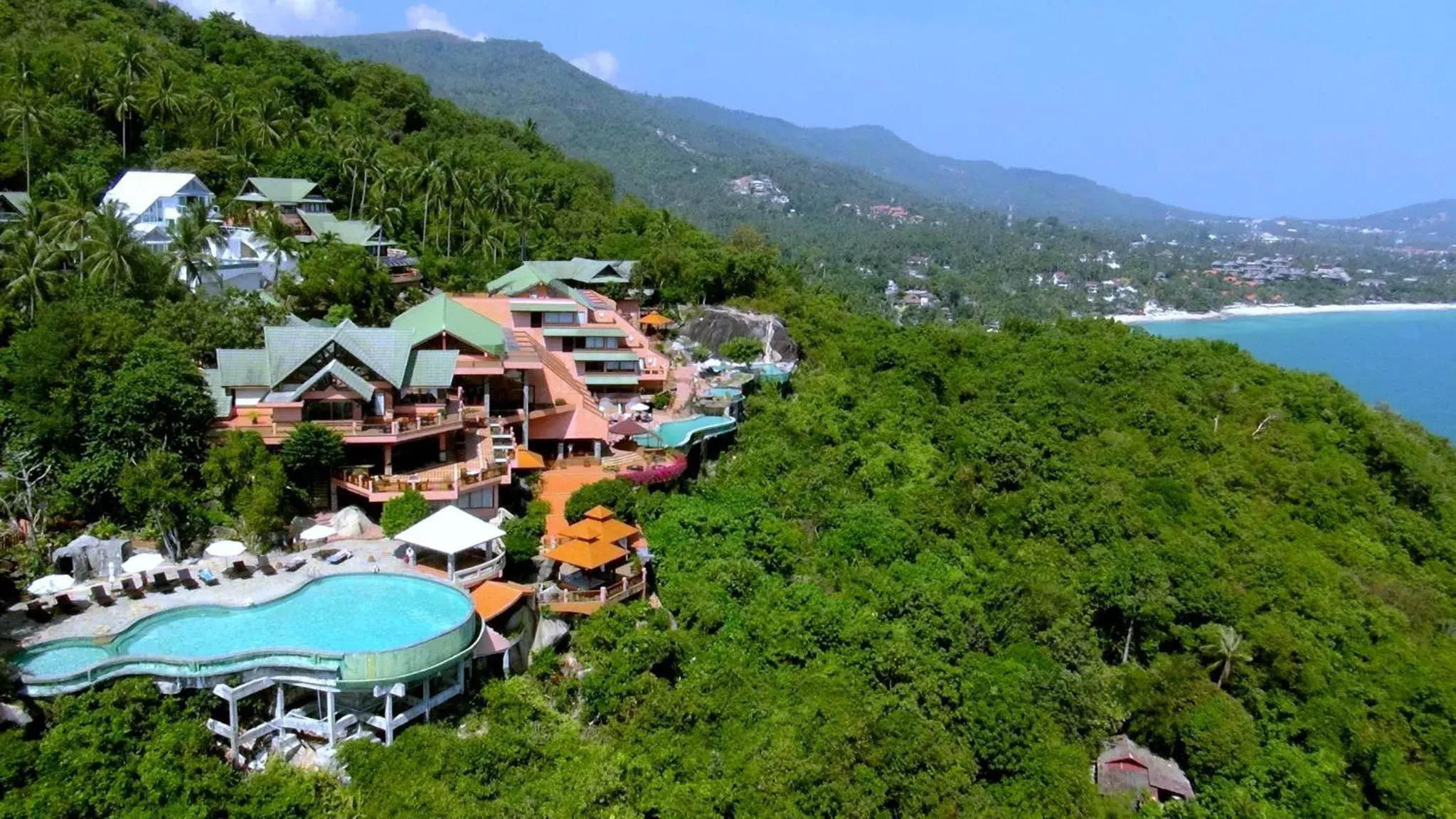 View (from property/room), Bird's-eye View in Samui Bayview Resort & Spa