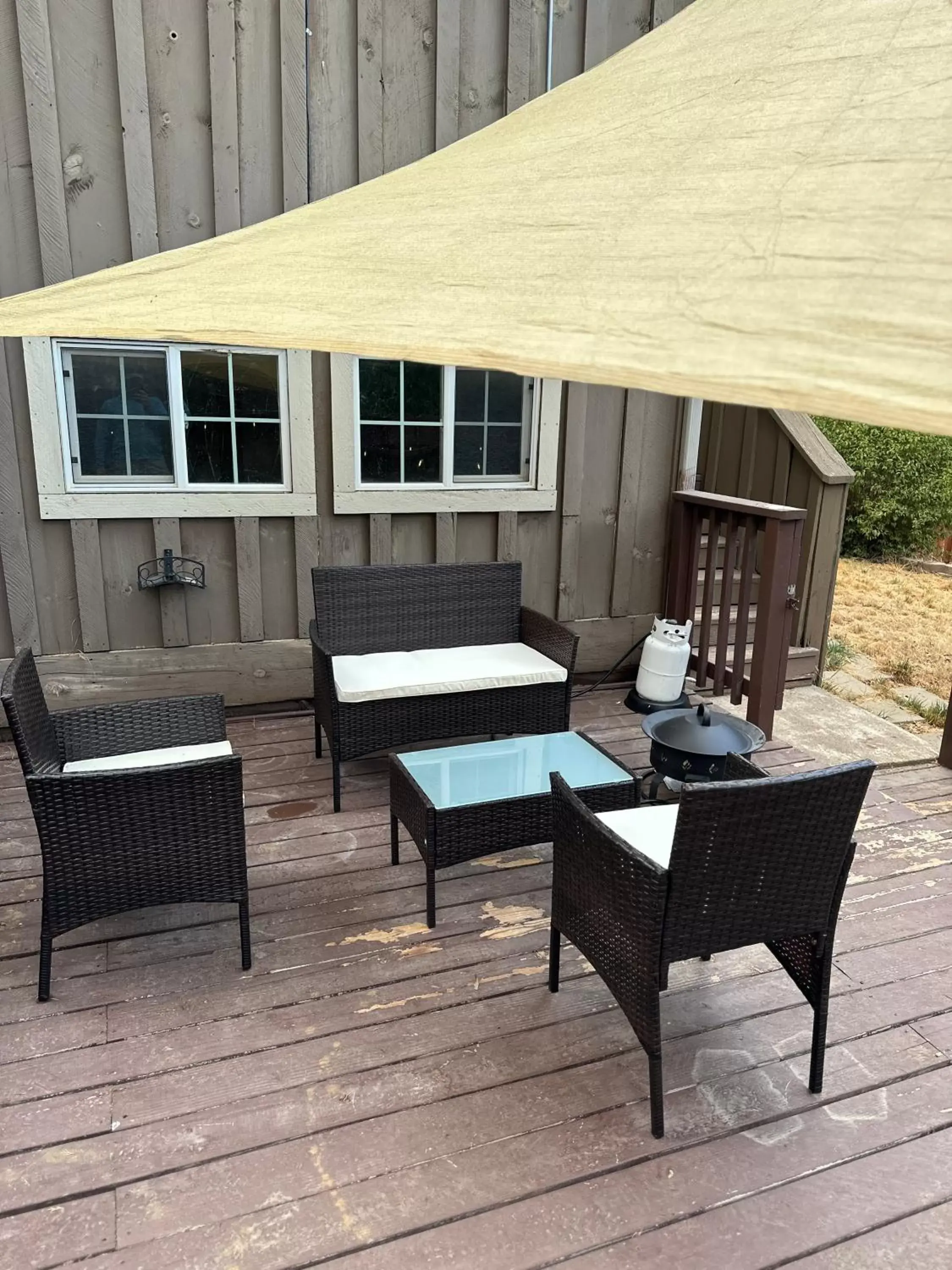 Patio in Yosemite Basecamp