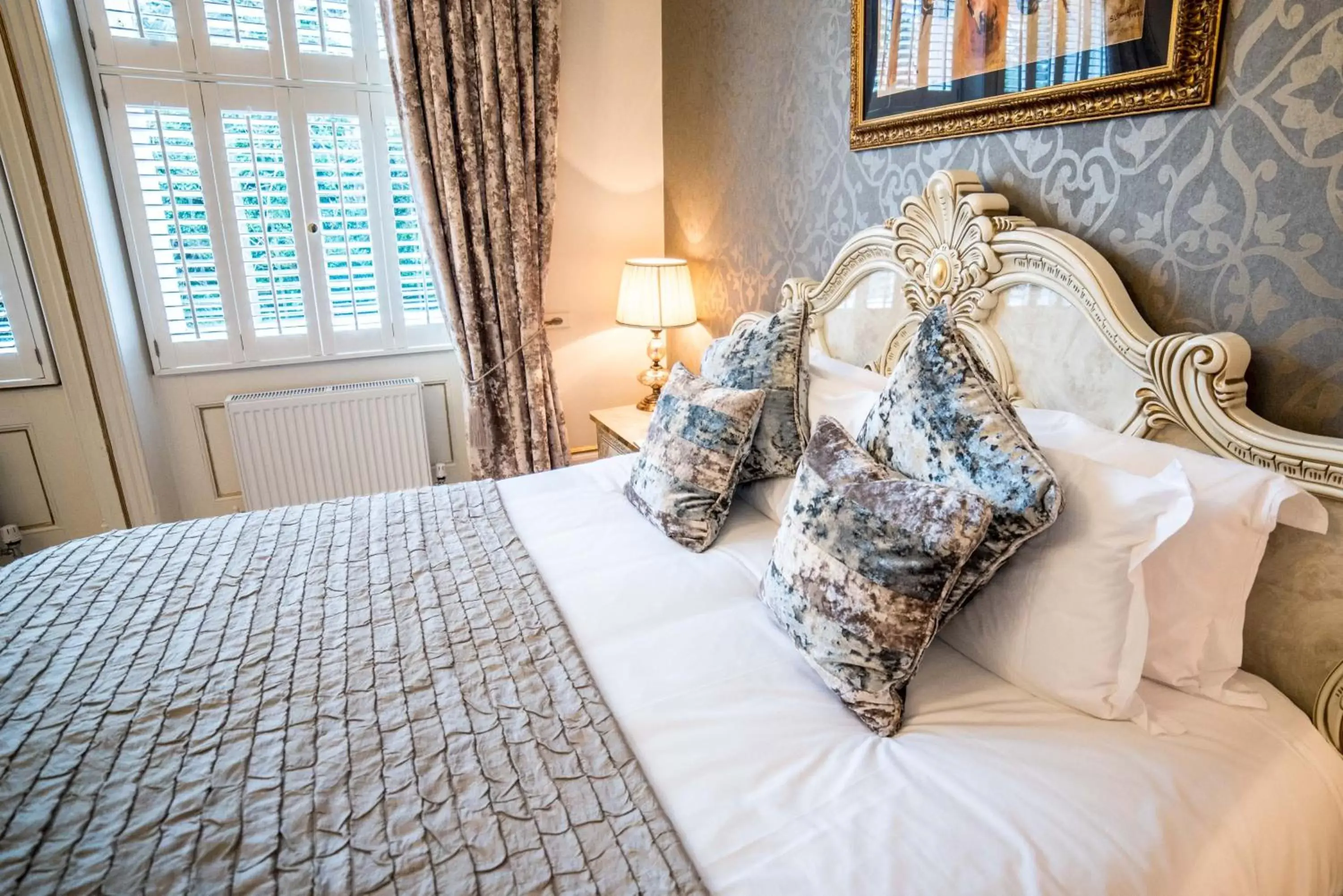 Decorative detail, Bed in Derby Manor