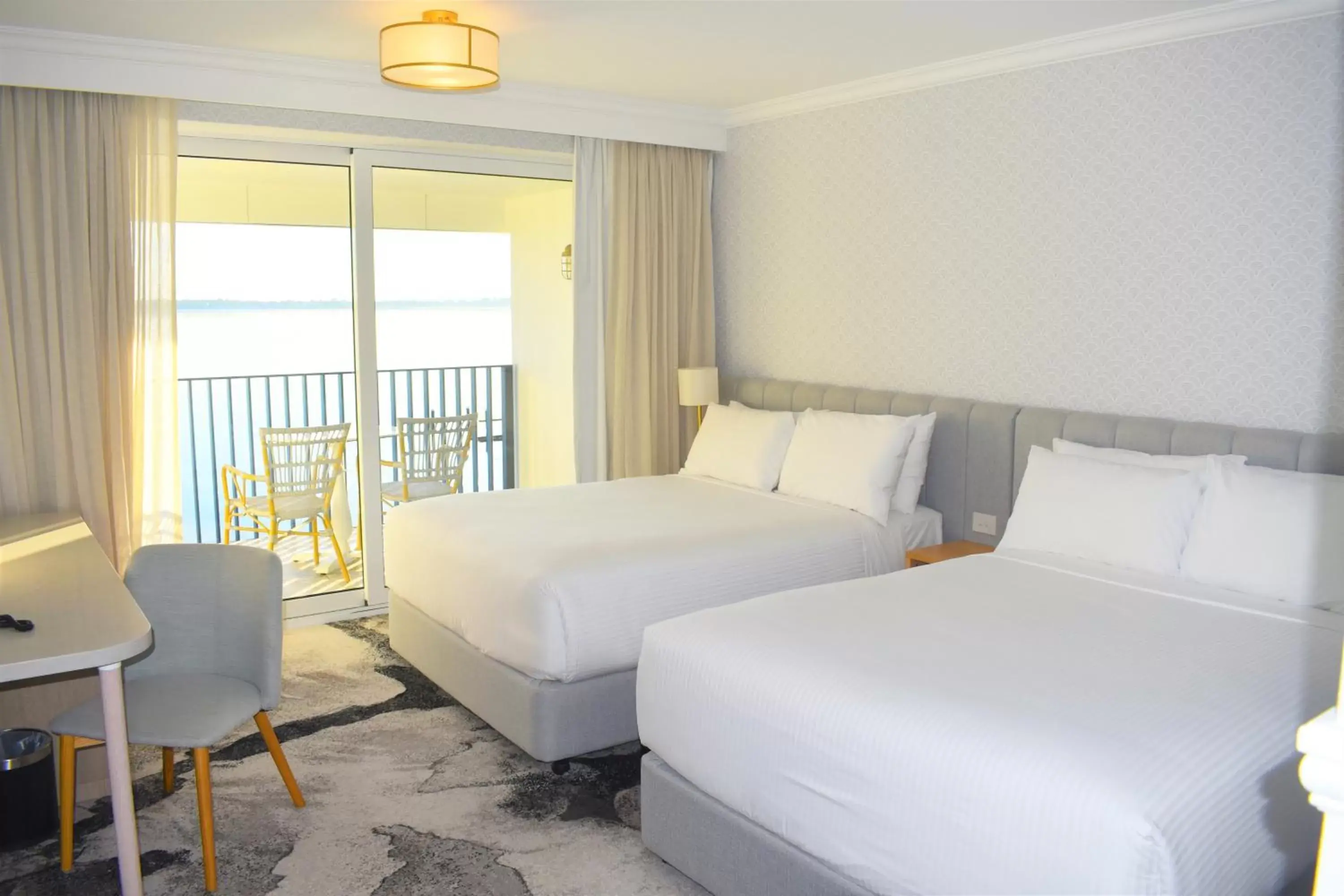 Bed in The Beachcomber Hotel & Resort, Ascend Hotel Collection