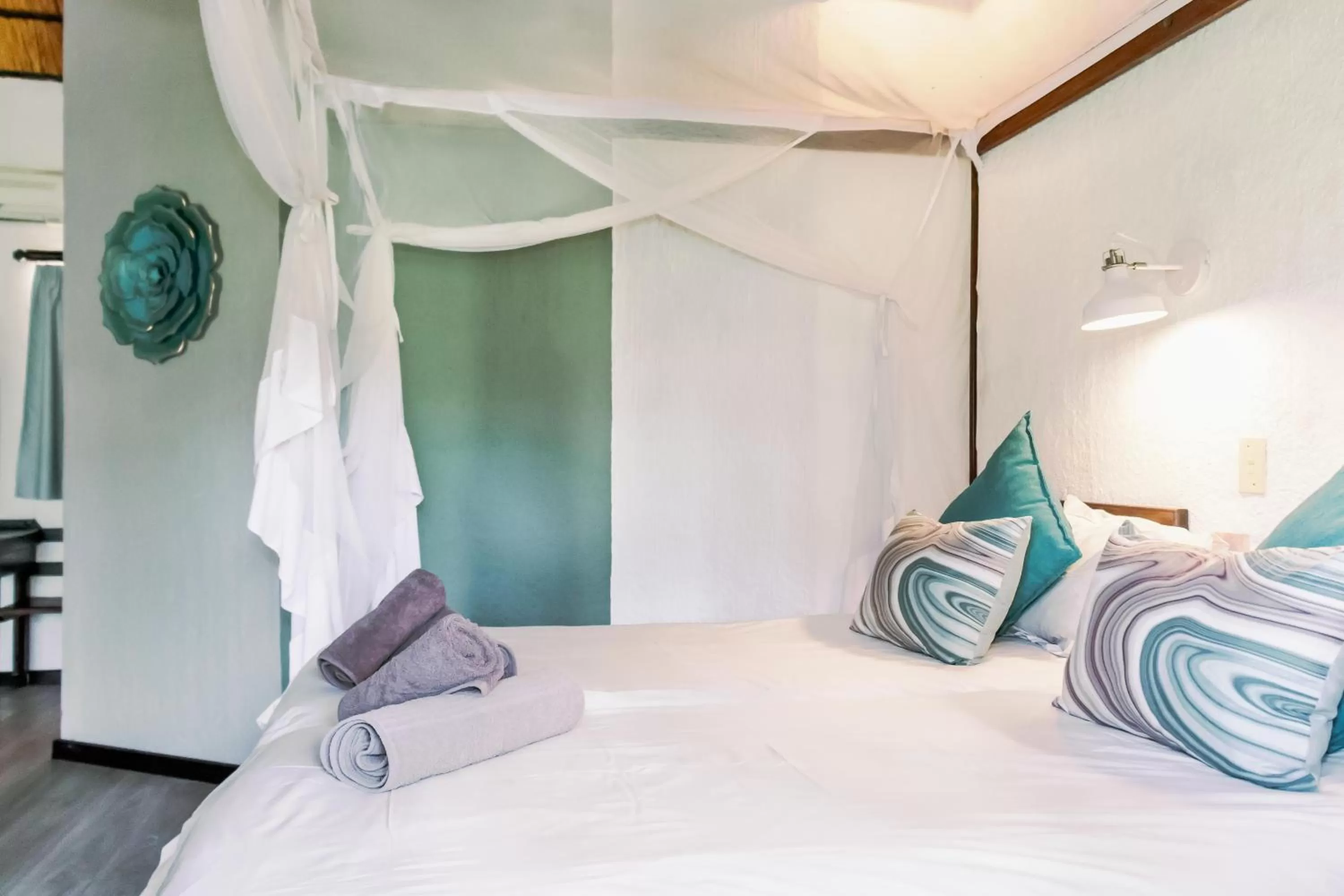 Bed in Okahandja Country Hotel