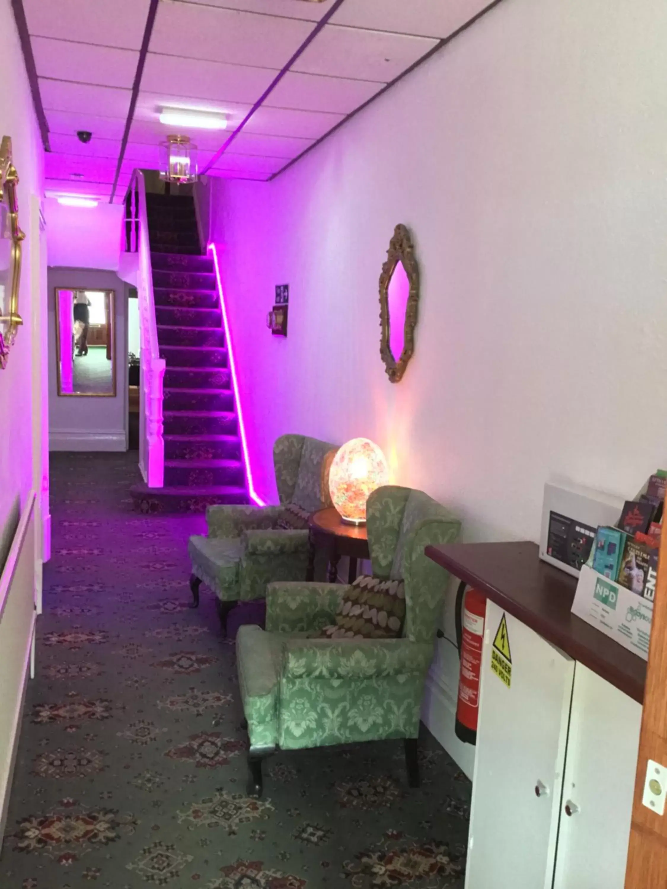 Decorative detail, Seating Area in Danescourt Lodge