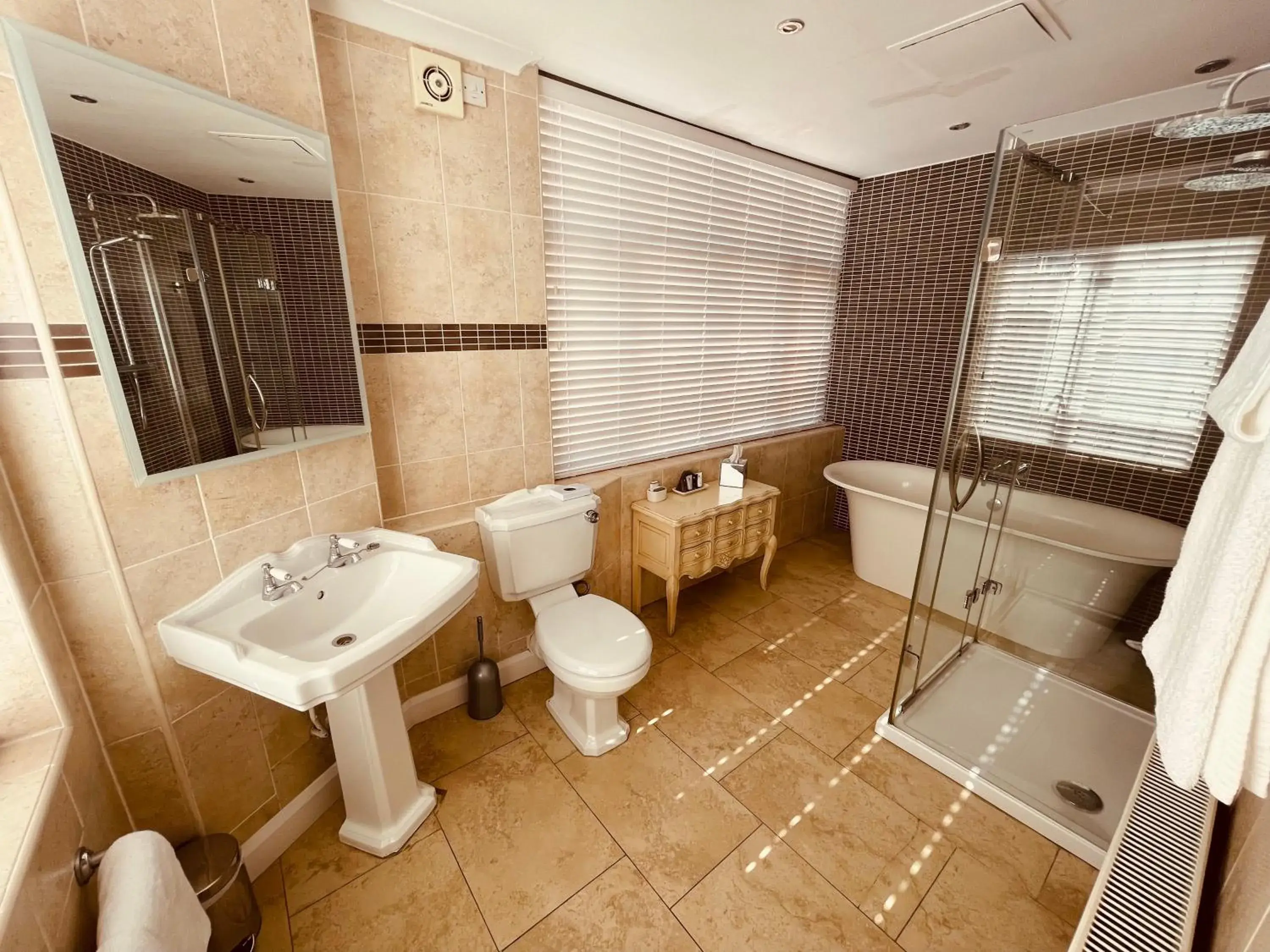 Bathroom in Nuthurst Grange Country House Hotel & Restaurant