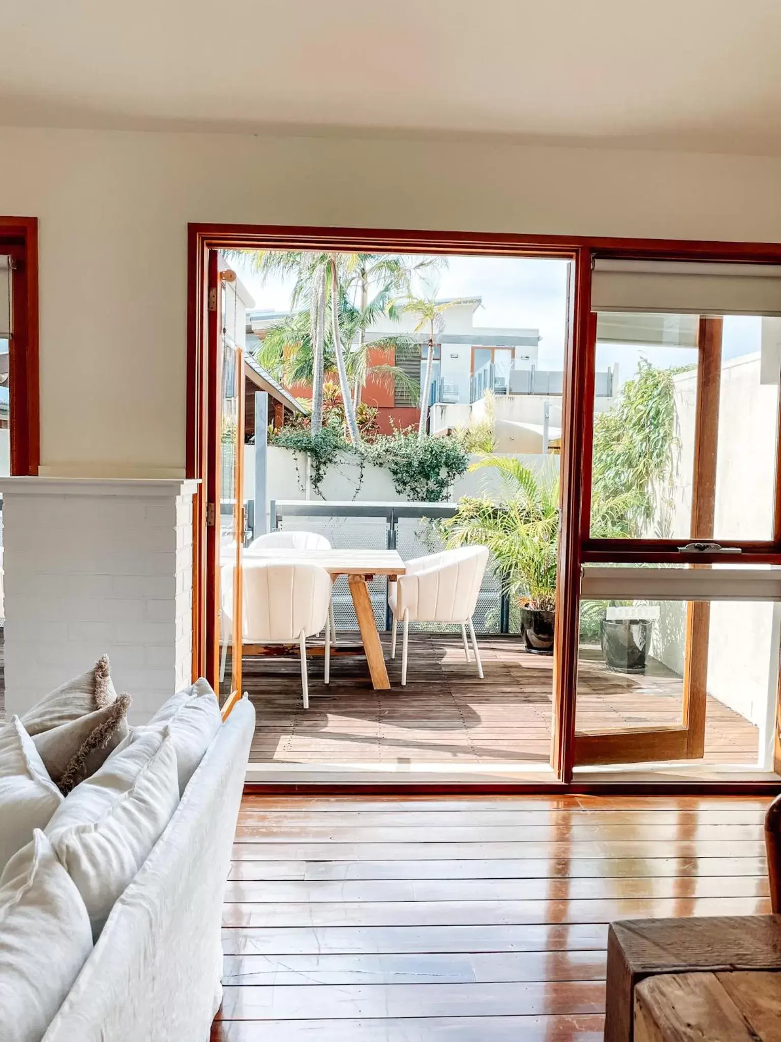 Balcony/Terrace, Seating Area in Byron Butter Factory Apartments