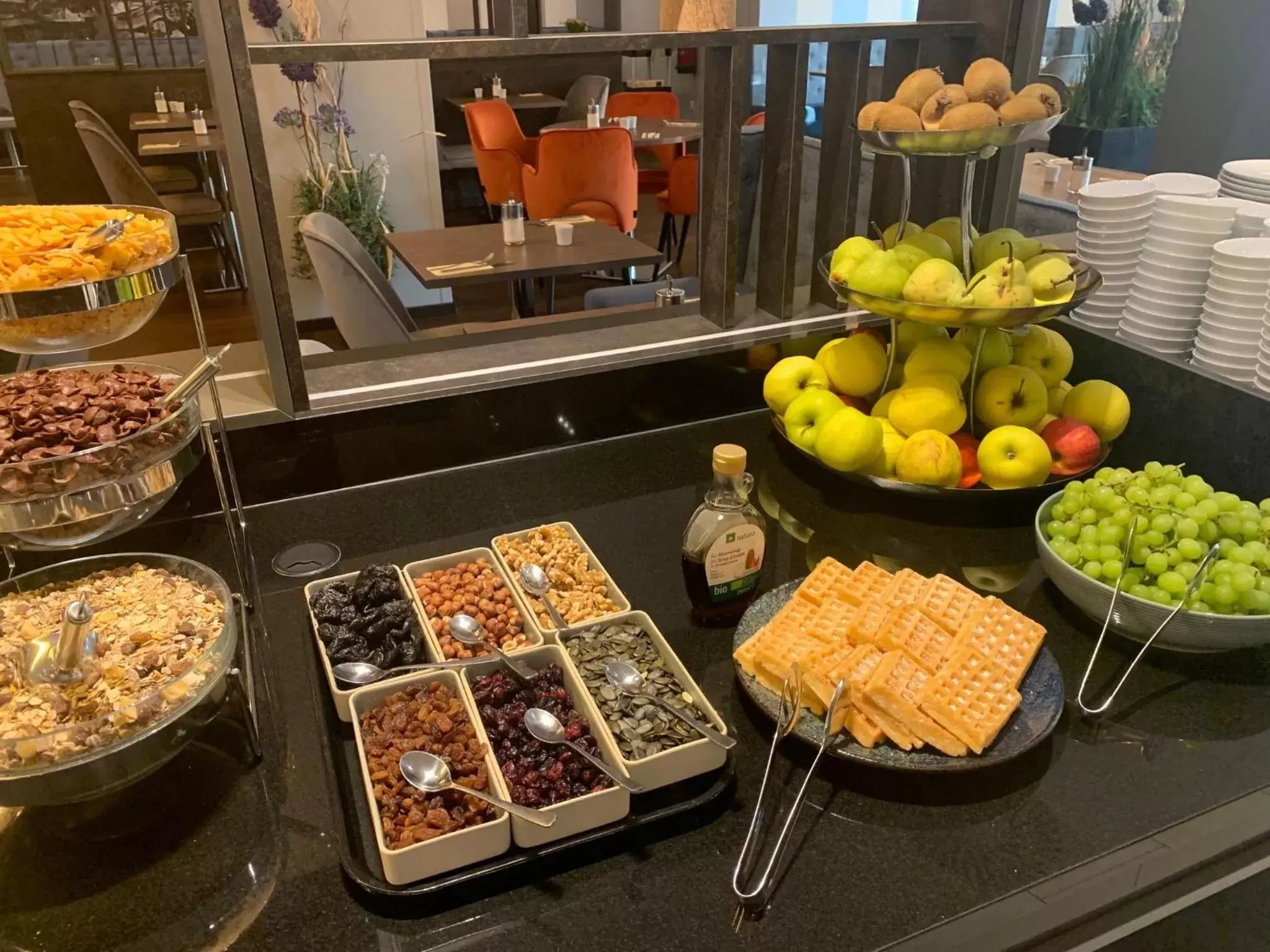Buffet breakfast, Food in Leonardo Hotel Vienna Hauptbahnhof
