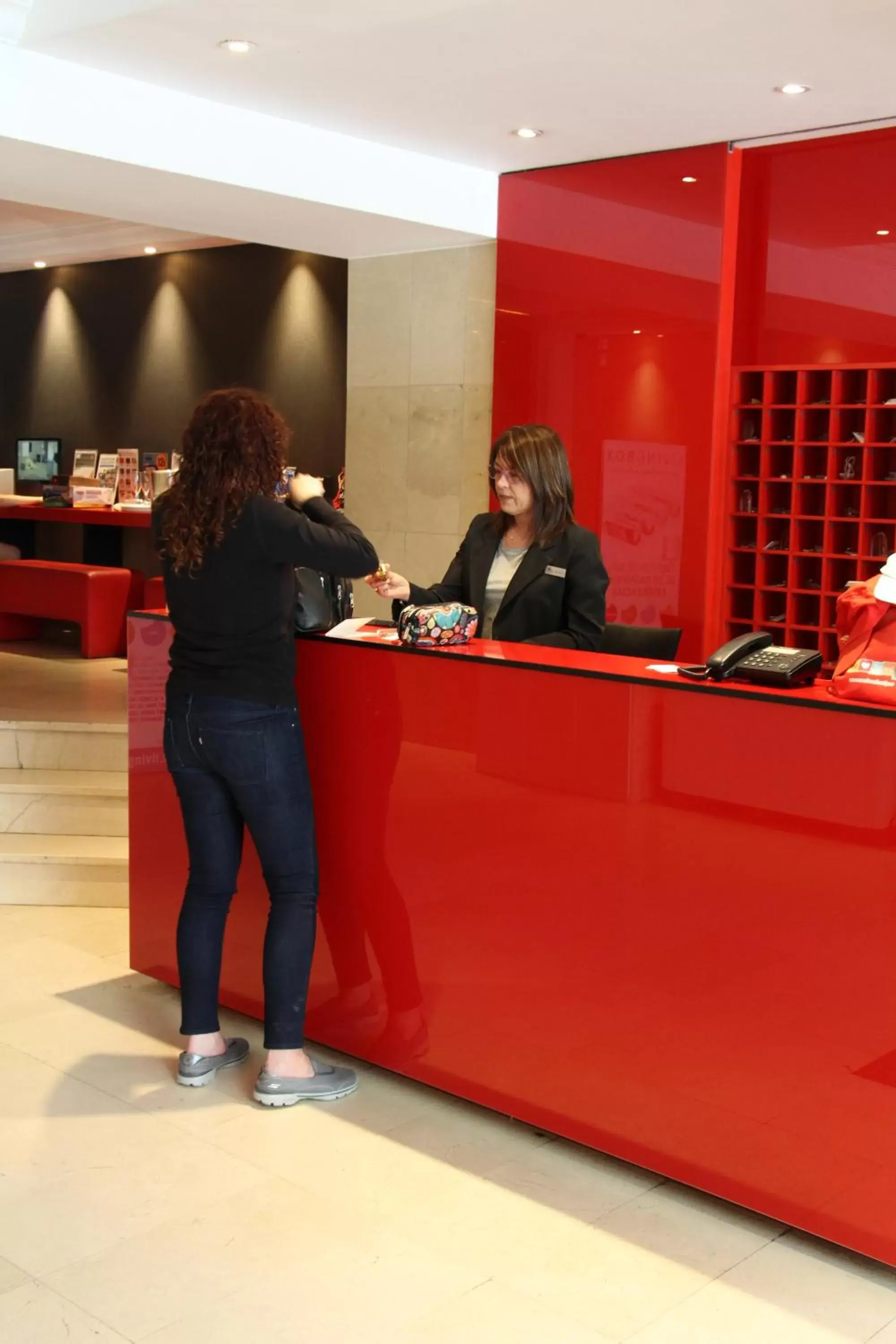 Lobby or reception in Aparthotel Atenea Calabria Lobby or reception in Aparthotel Atenea Calabria