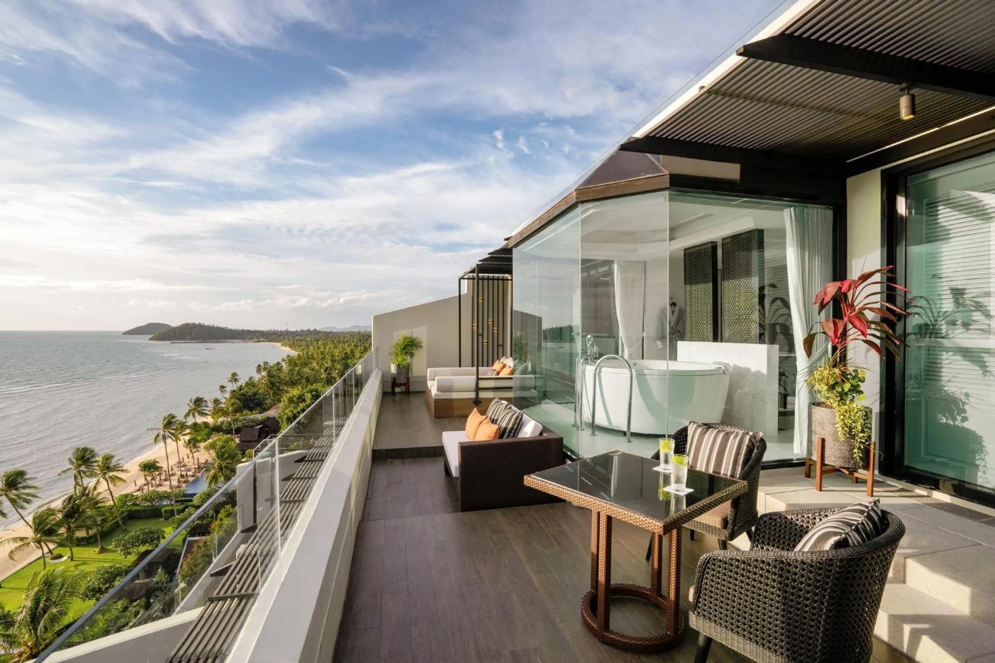 Photo of the whole room, Balcony/Terrace in InterContinental Koh Samui Resort, an IHG Hotel