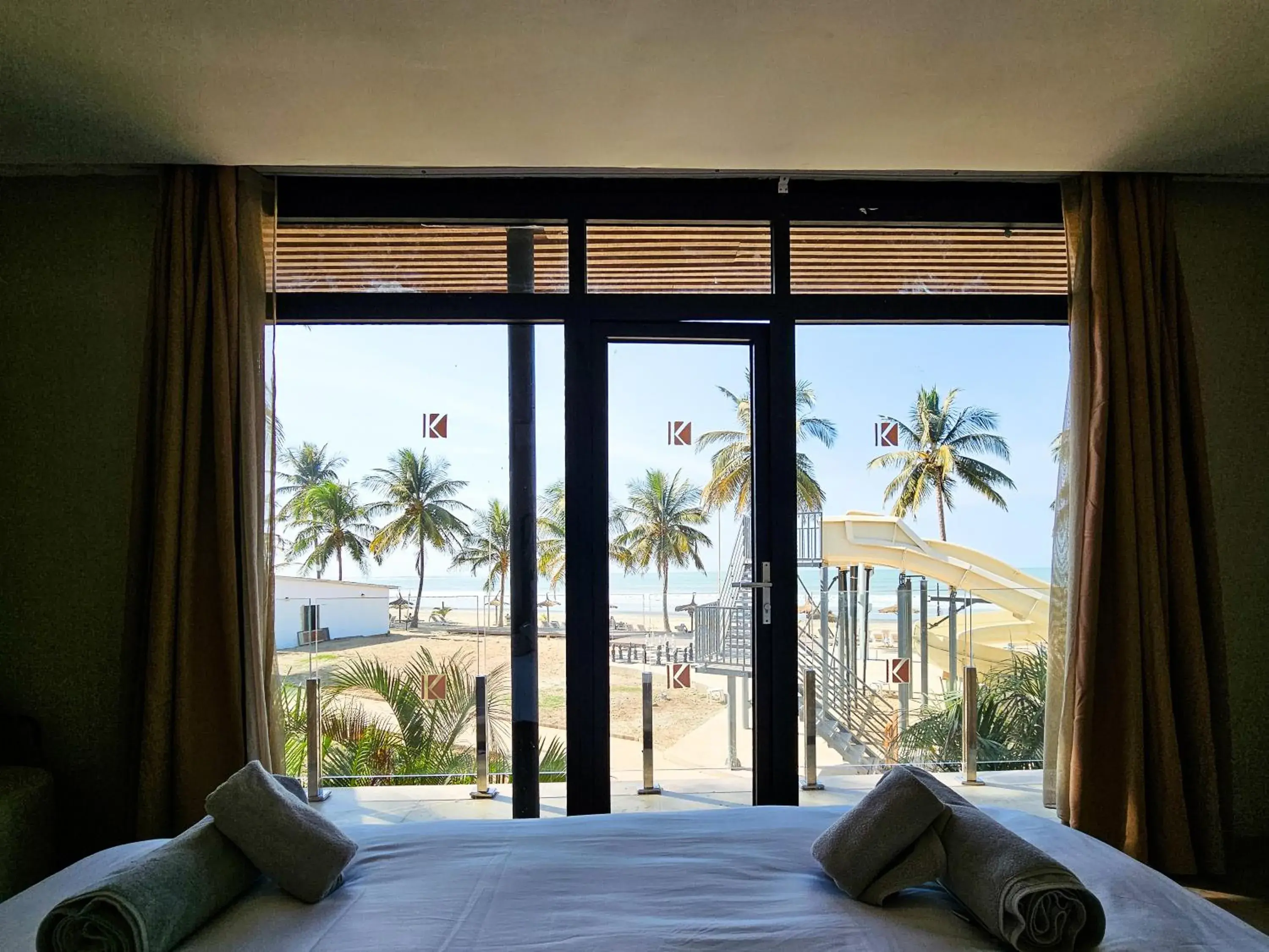 Sea view, Bed in KOMBO BEACH HOTEL