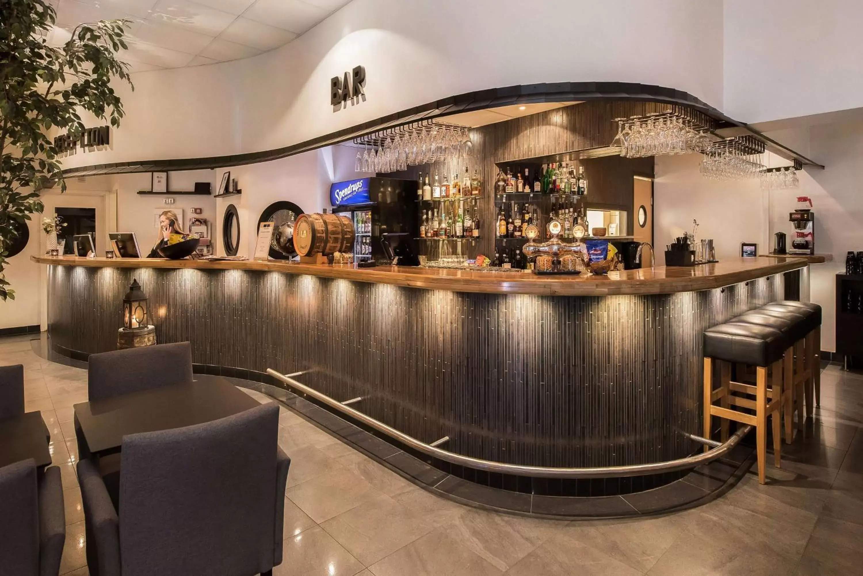 Lobby or reception, Lounge/Bar in Best Western Hotel City Gavle
