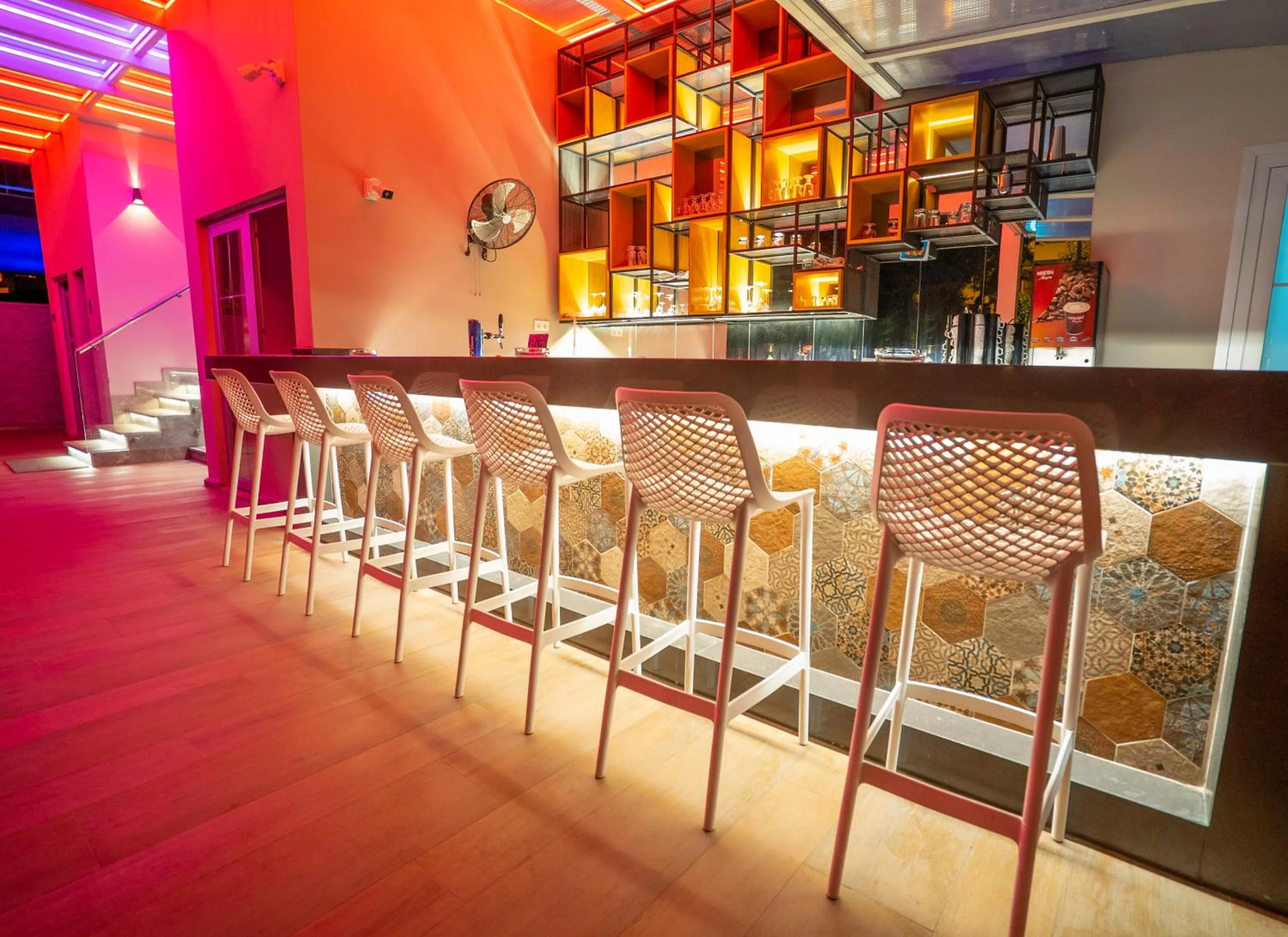 Lounge or bar in Kleopatra Celine Hotel