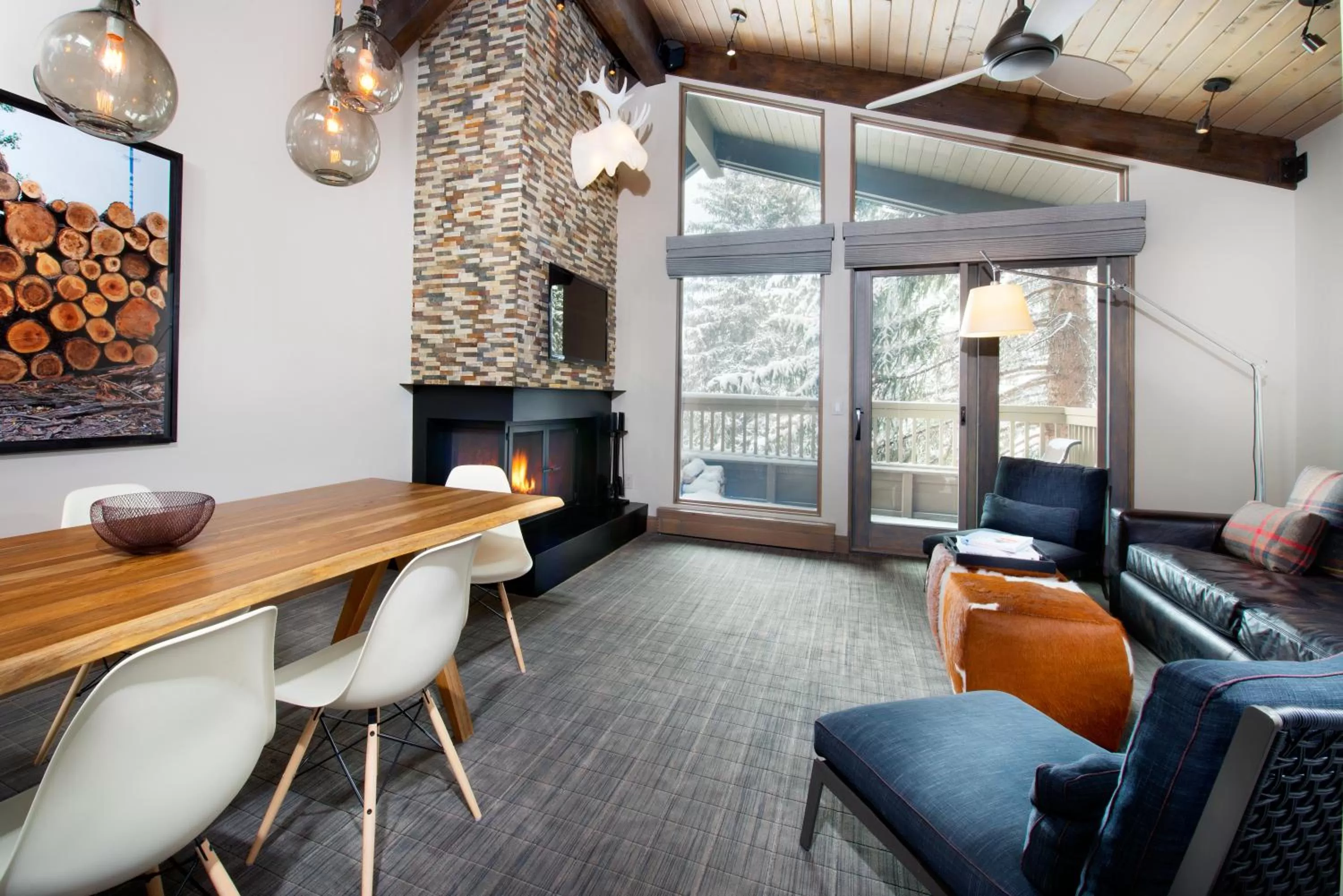 Living room in The Gant