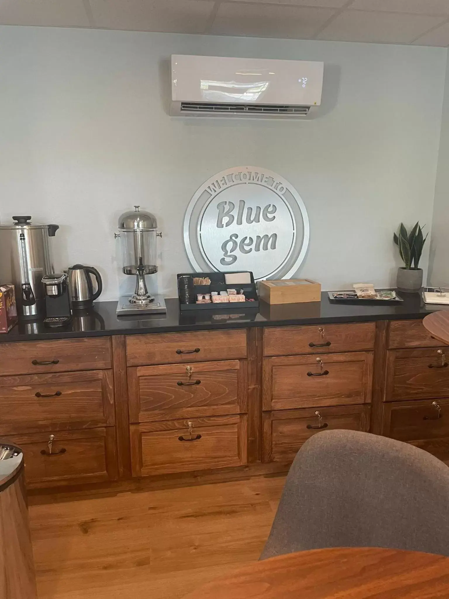 Lobby or reception in BlueGem Motel Lobby or reception in BlueGem Motel