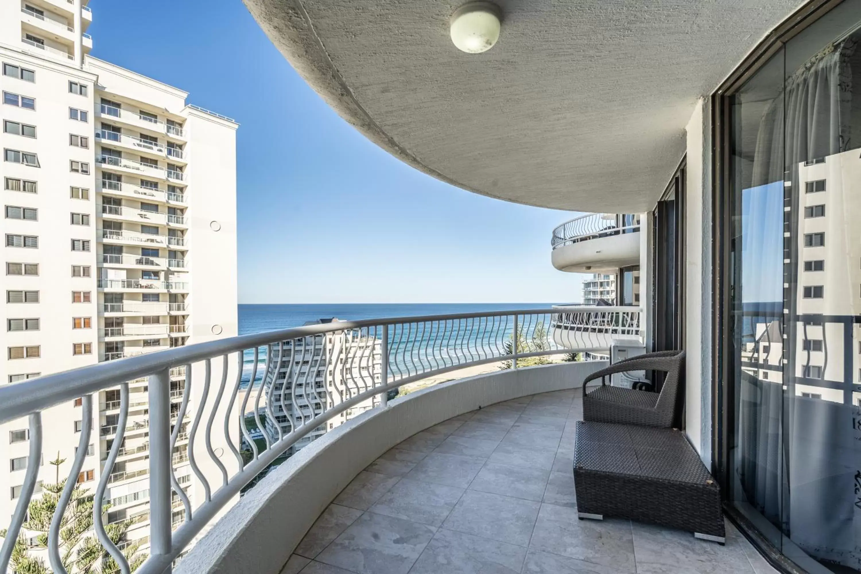 Balcony/Terrace in Biarritz Apartments