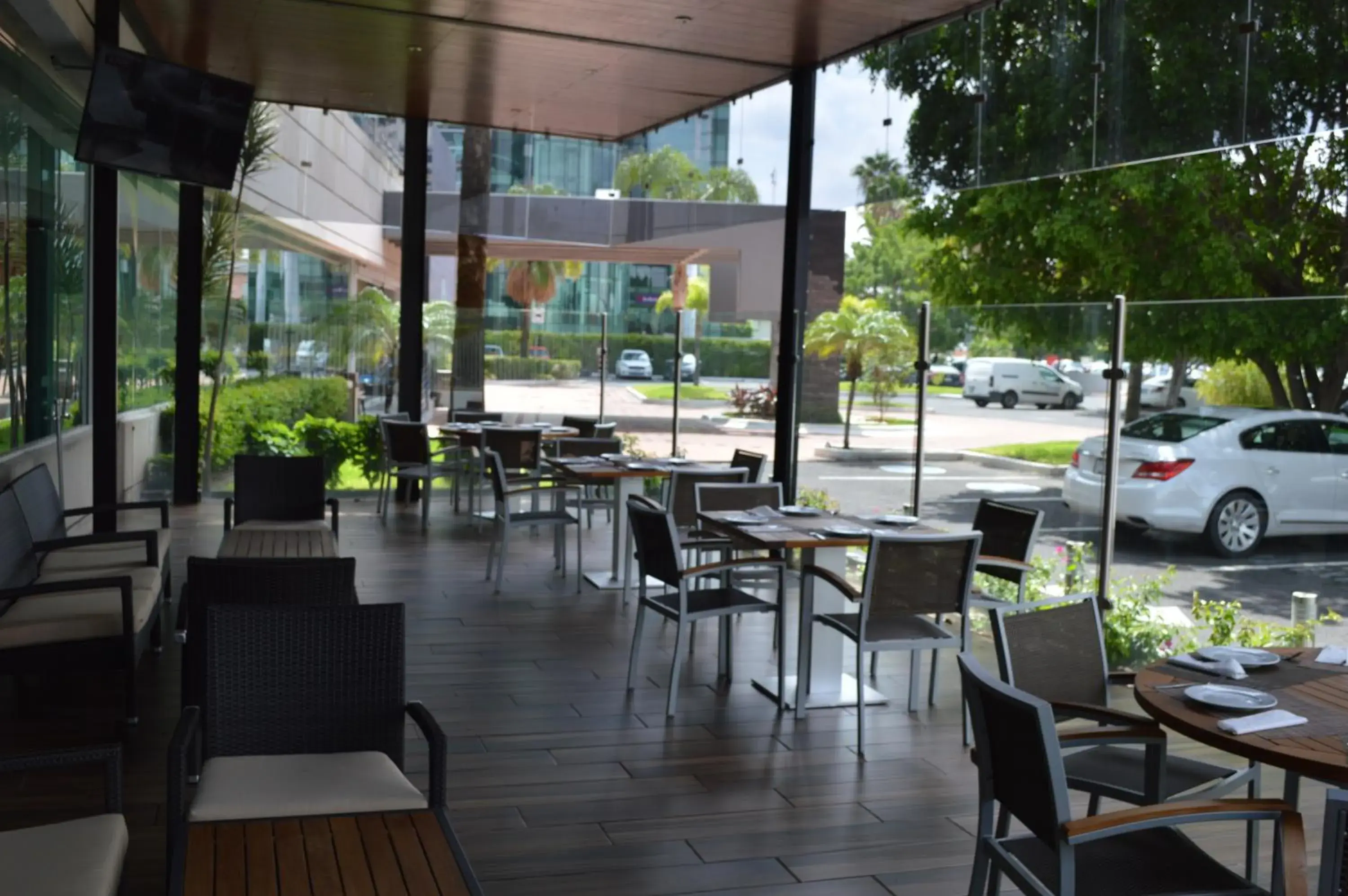 Balcony/Terrace, Restaurant/Places to Eat in Casa Inn Business Hotel Celaya