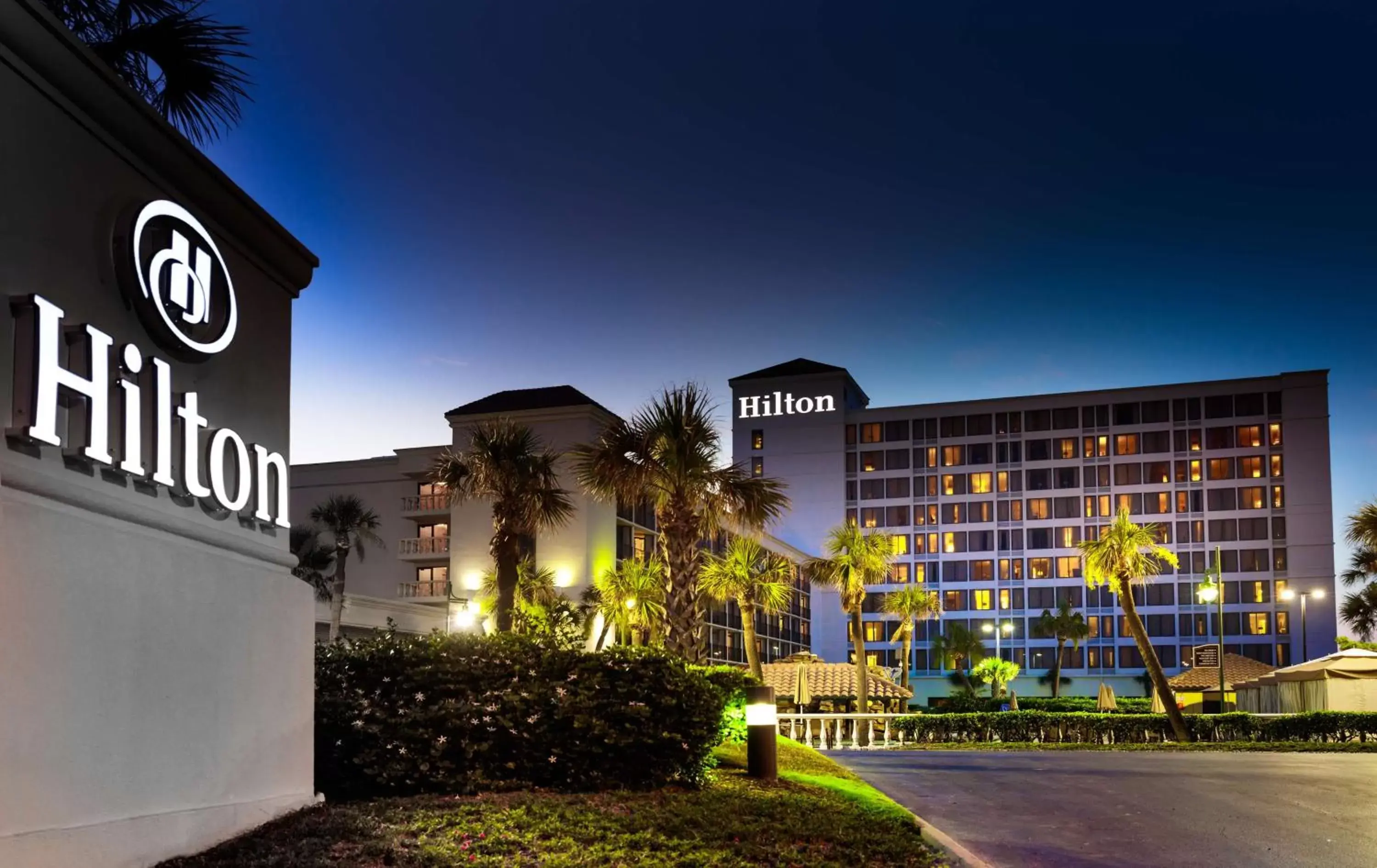 Property Building in Hilton Galveston Island Resort