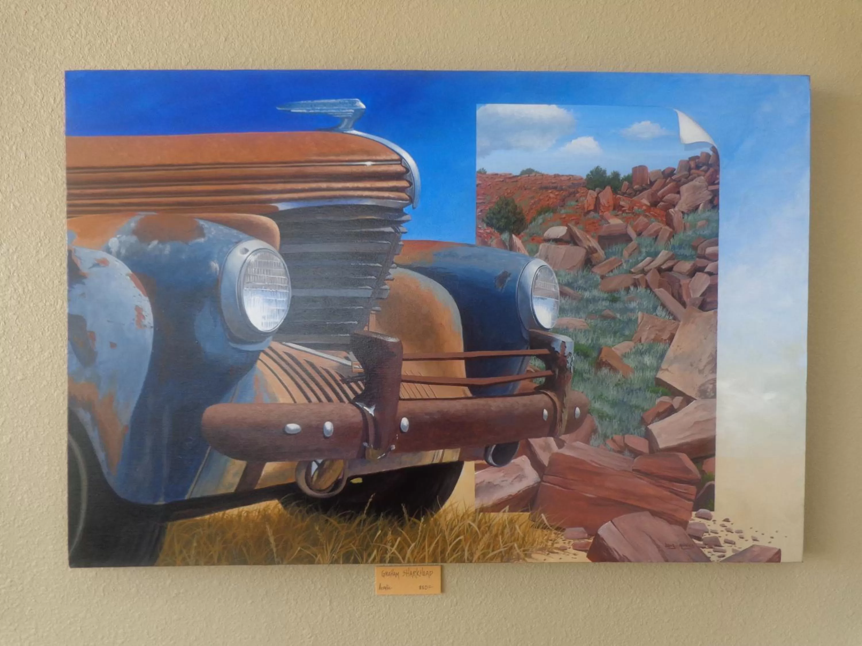 Decorative detail, BBQ Facilities in Desert Inn Tucumcari