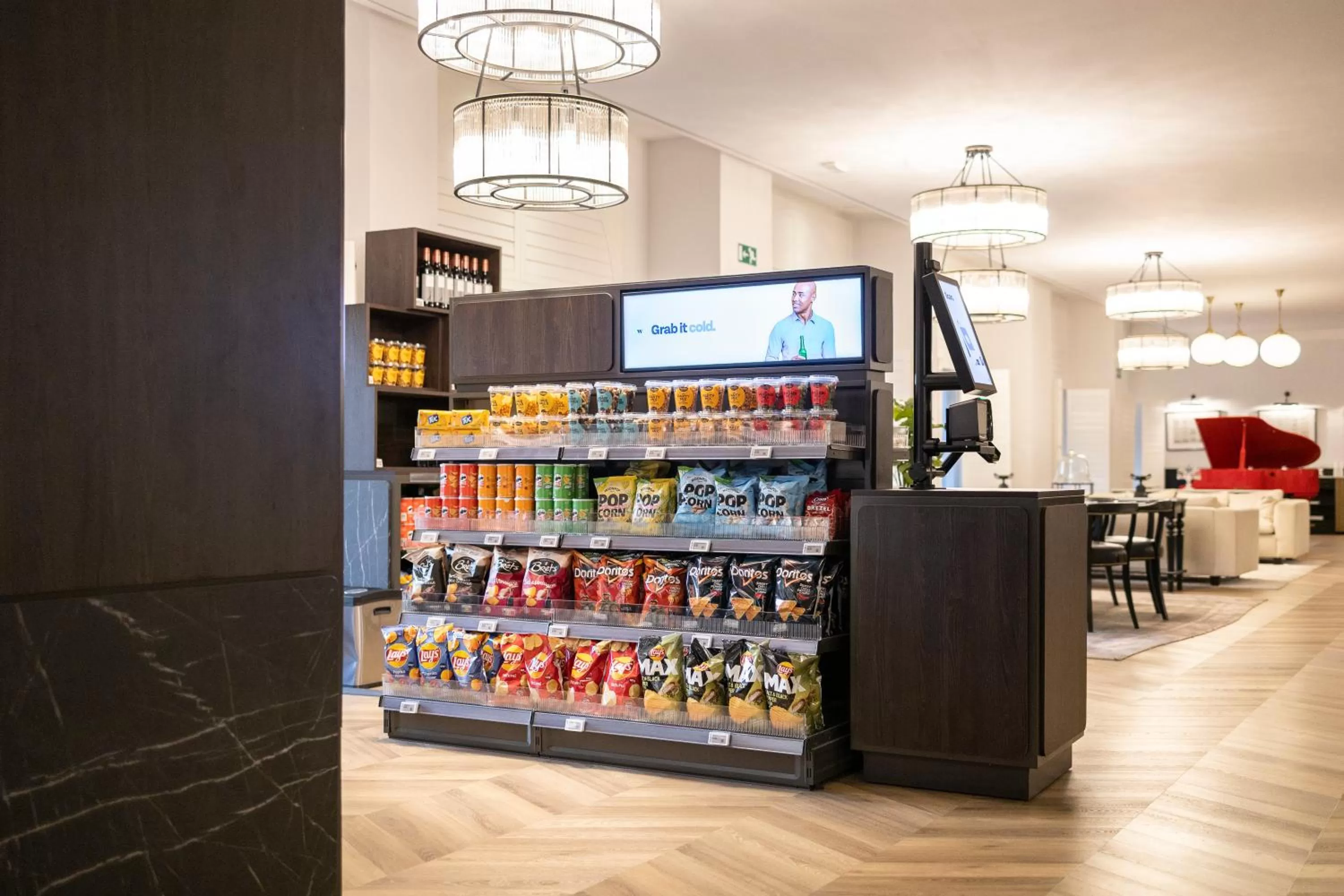 Lobby or reception in The President Brussels Hotel