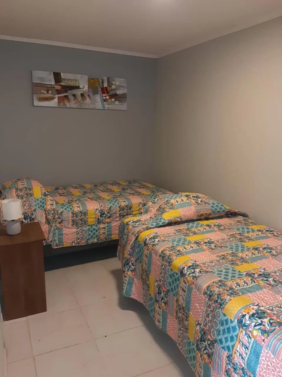 Bed in Hostal D' Silvia