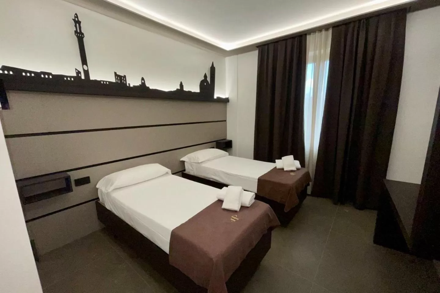 Bedroom, Bed in Palace Hotel Due Ponti