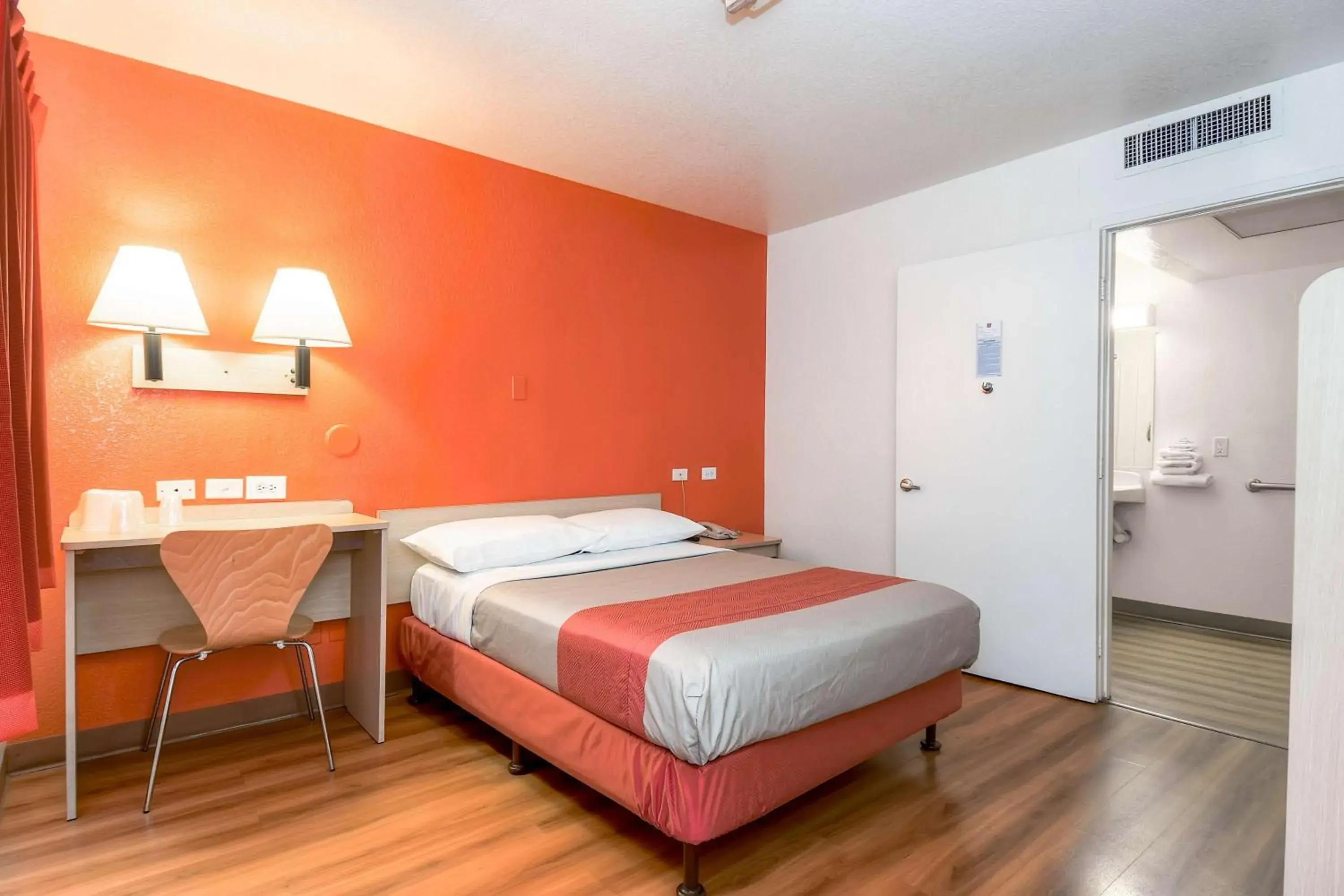 Double Room - Disability Access - Roll In Shower in Motel 6-Corona, CA Double Room - Disability Access - Roll In Shower in Motel 6-Corona, CA