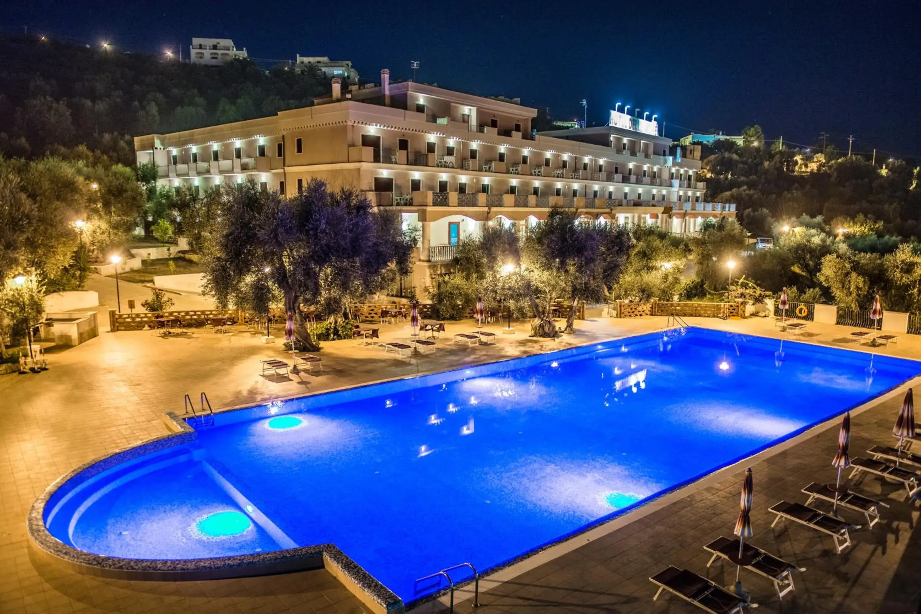 Bird's eye view, Swimming Pool in Hotel Delle More