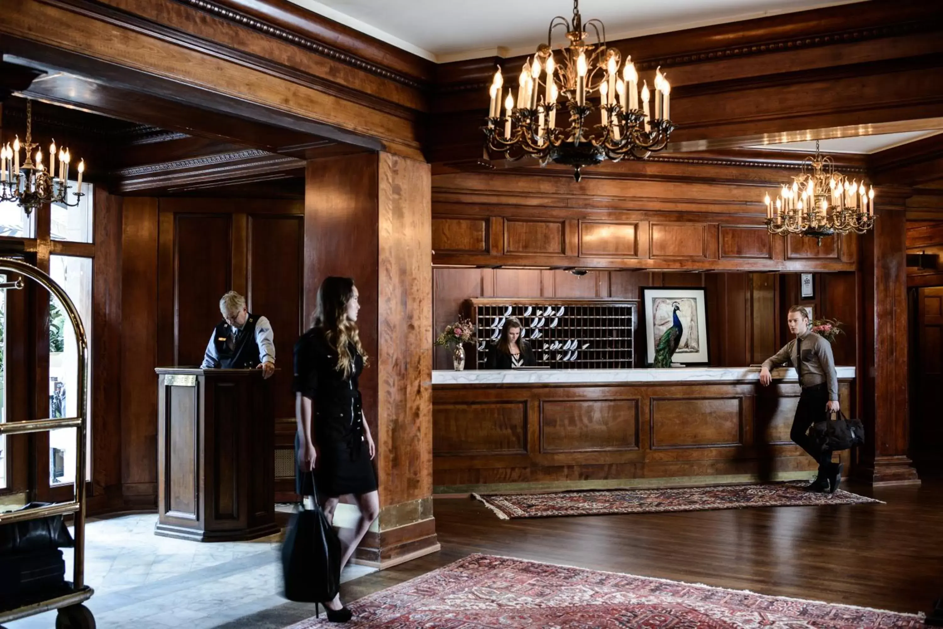 Lobby or reception, Staff in Hotel Sorrento