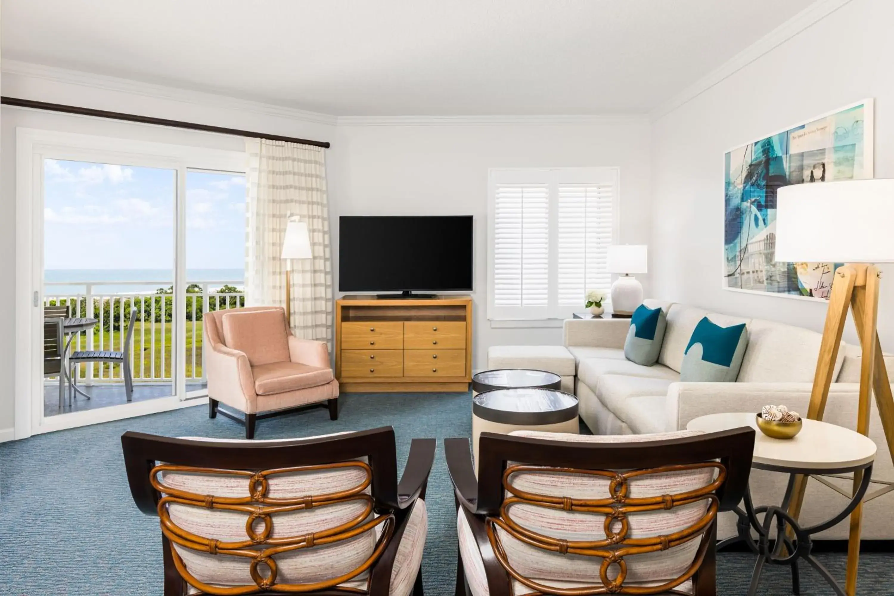 Living room, Seating Area in Marriott's SurfWatch