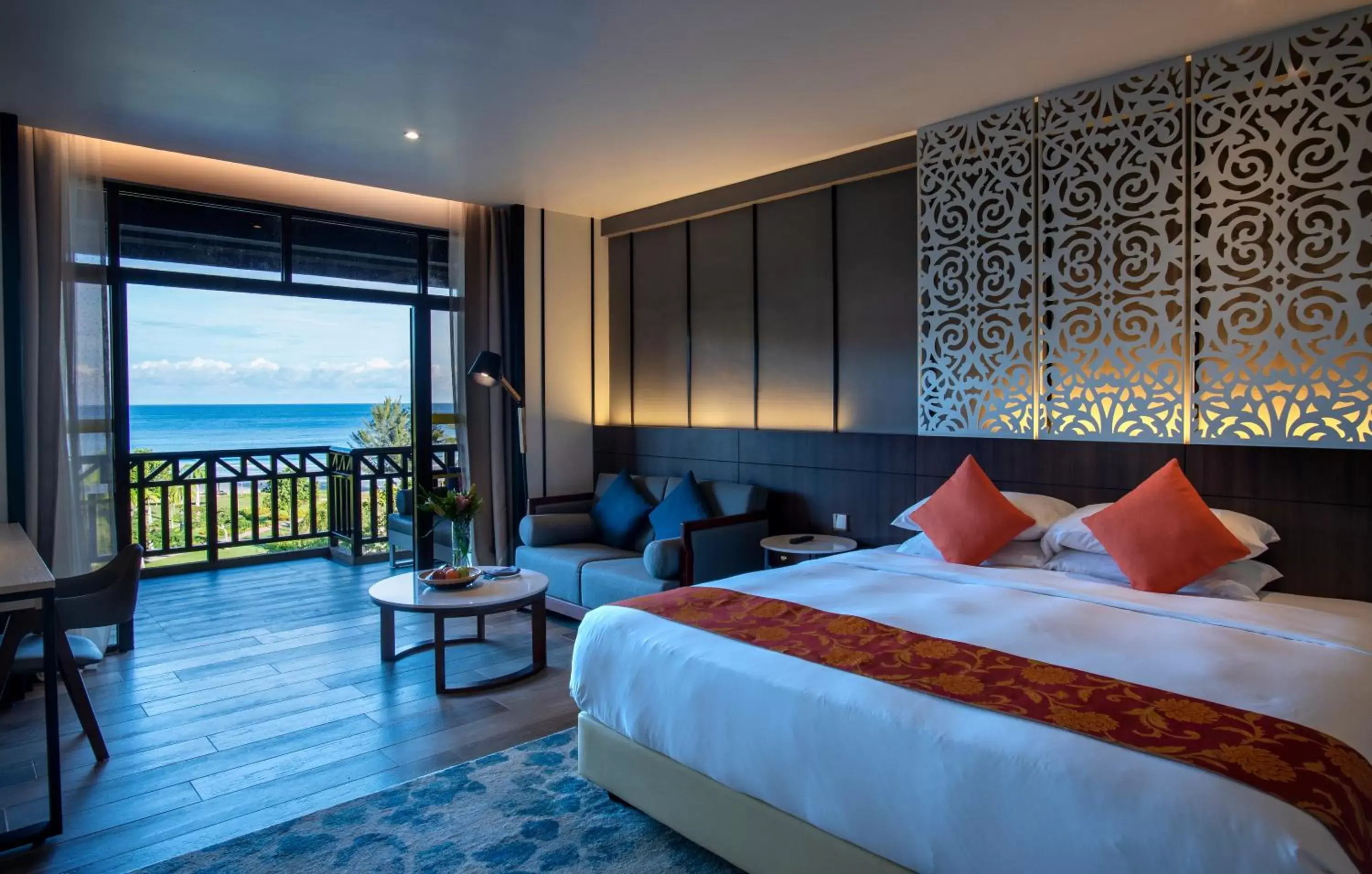 Bed in Nexus Resort & Spa Karambunai