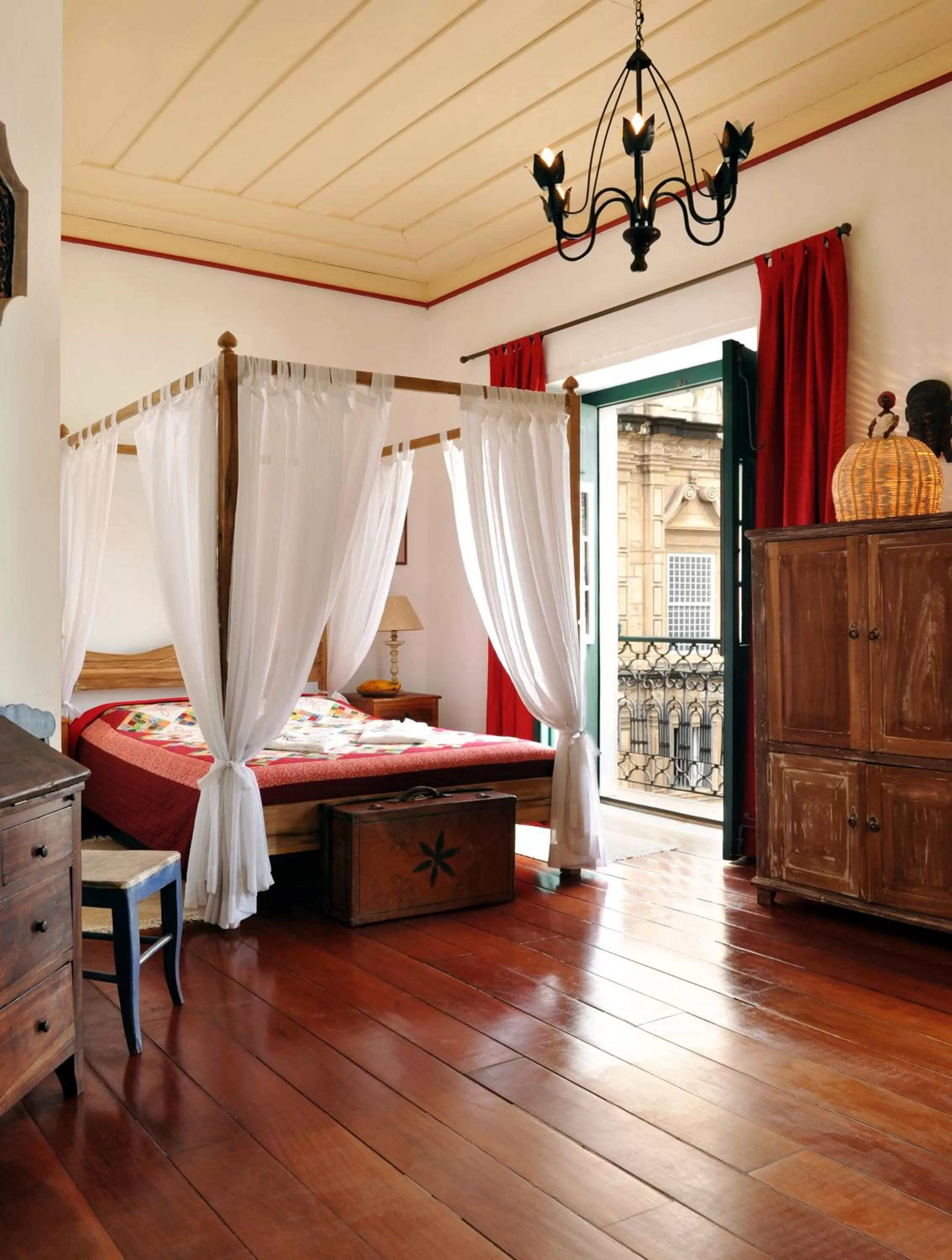 Decorative detail, Bed in Hotel Villa Bahia
