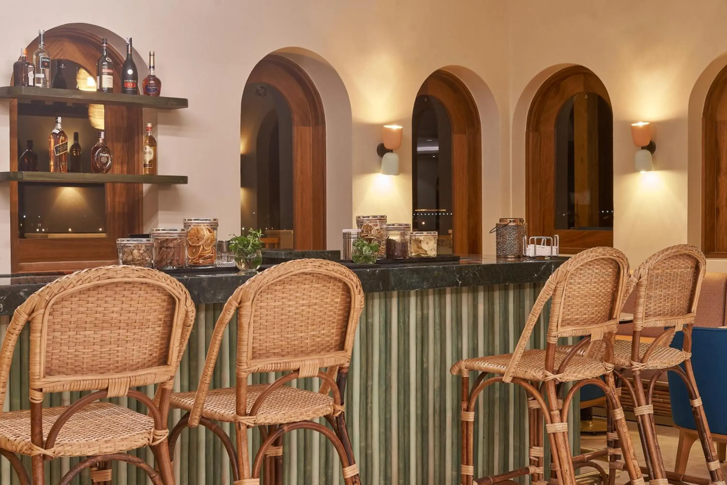 Lounge or bar, Restaurant/Places to Eat in Steigenberger Golf Resort El Gouna
