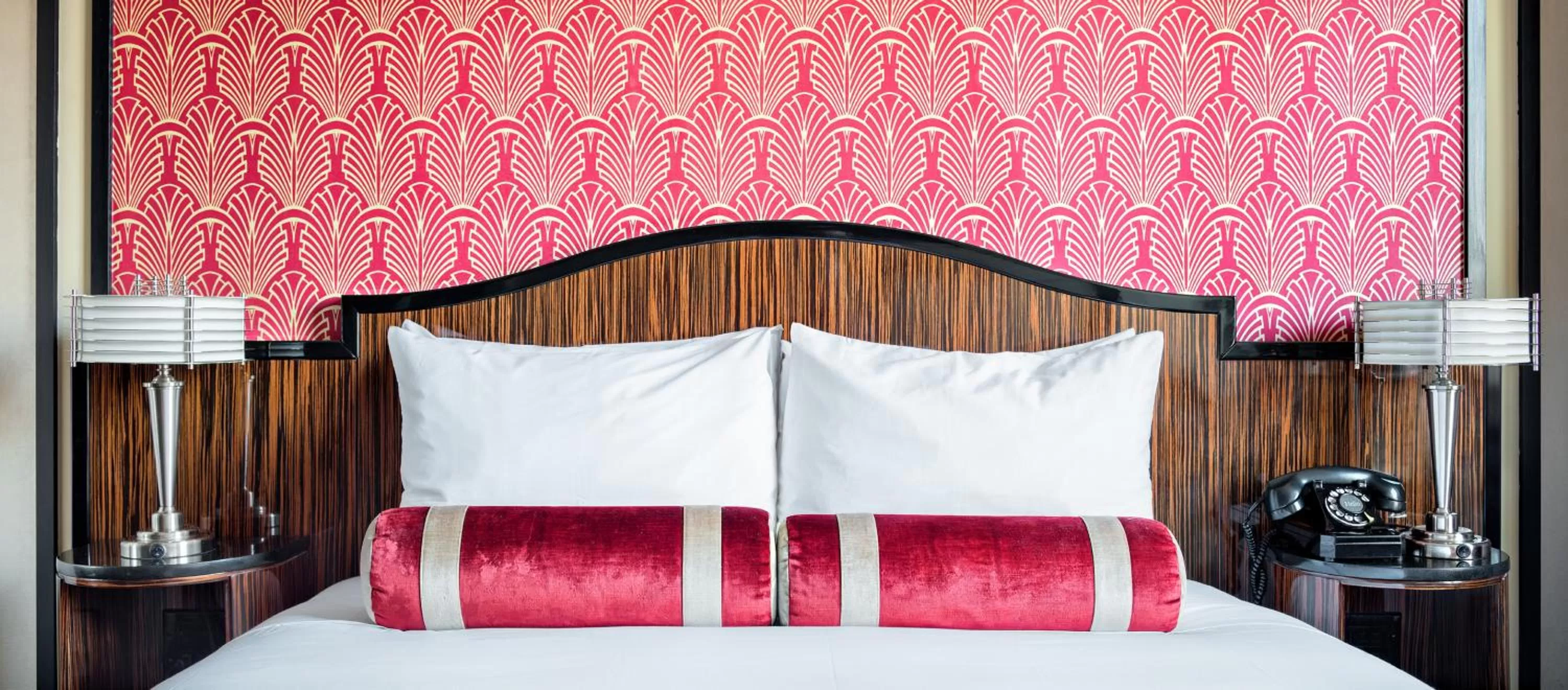 Bed in Walker Hotel Greenwich Village