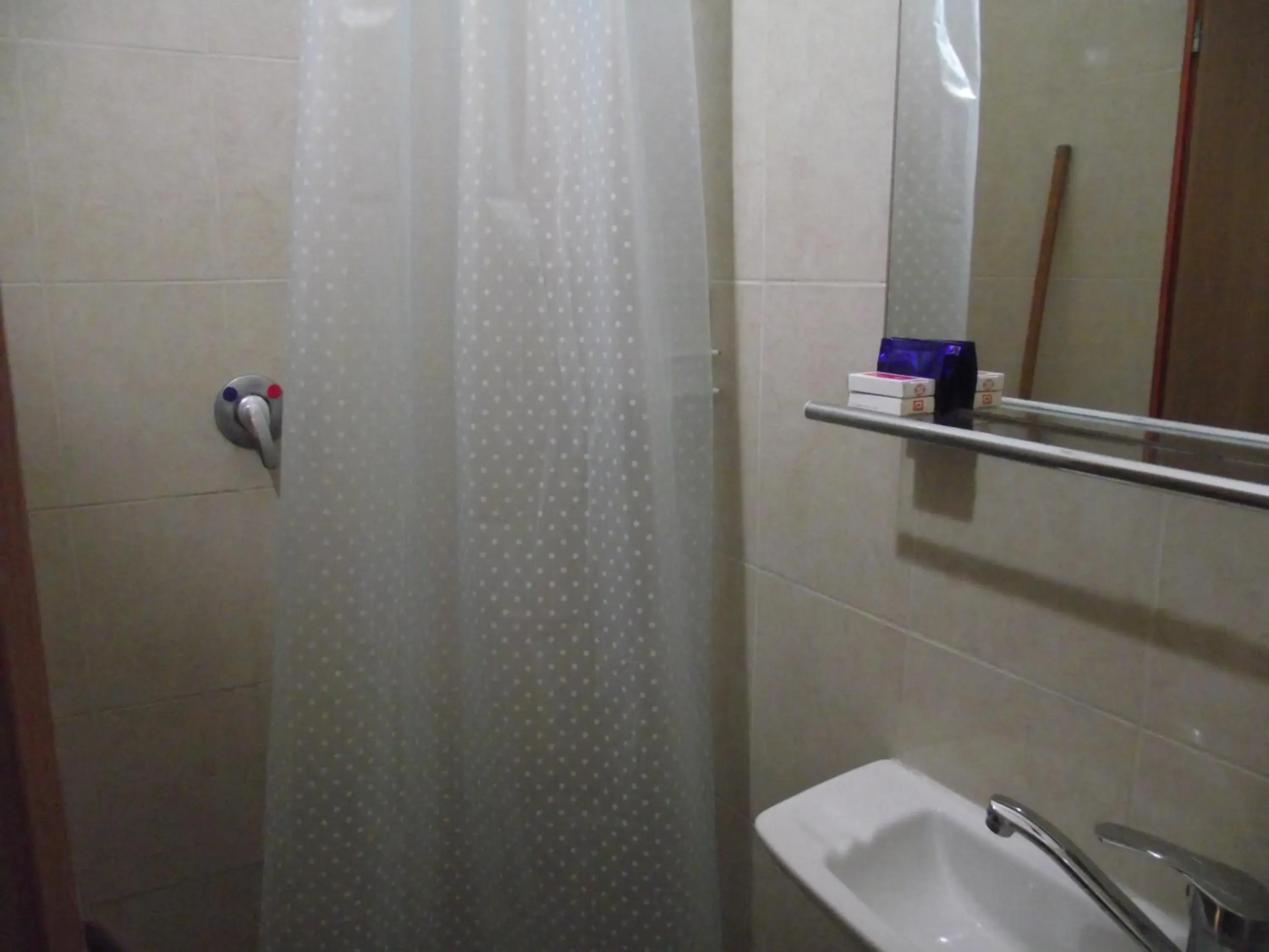 Shower, Bathroom in Sky Hostel