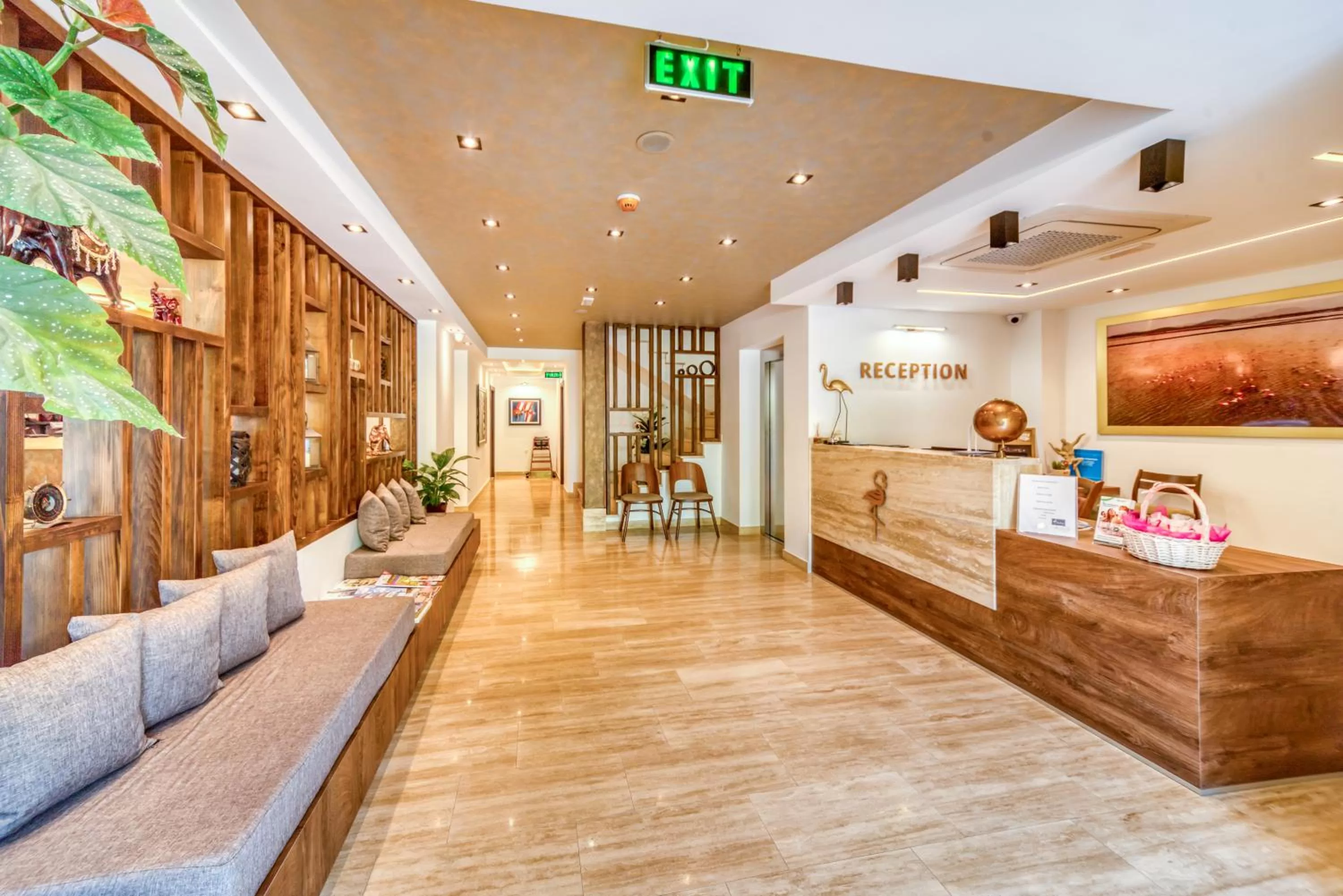 Lobby/Reception in Boutique Hotel "Salina"