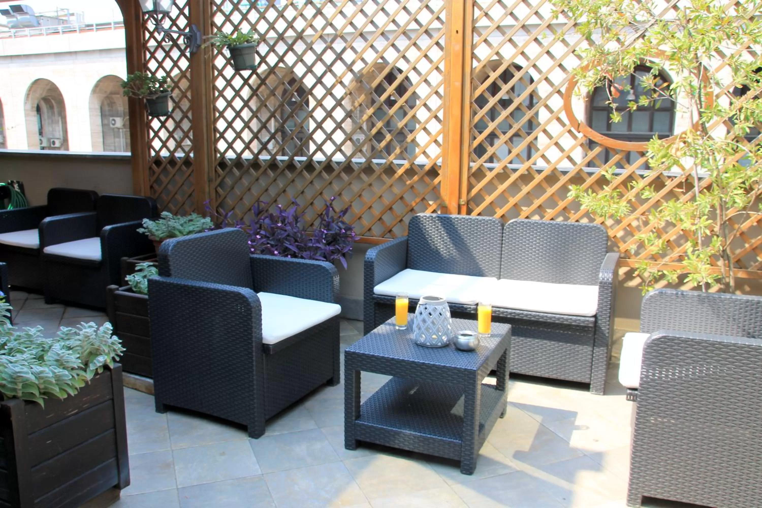 Balcony/Terrace in Hotel Aphrodite